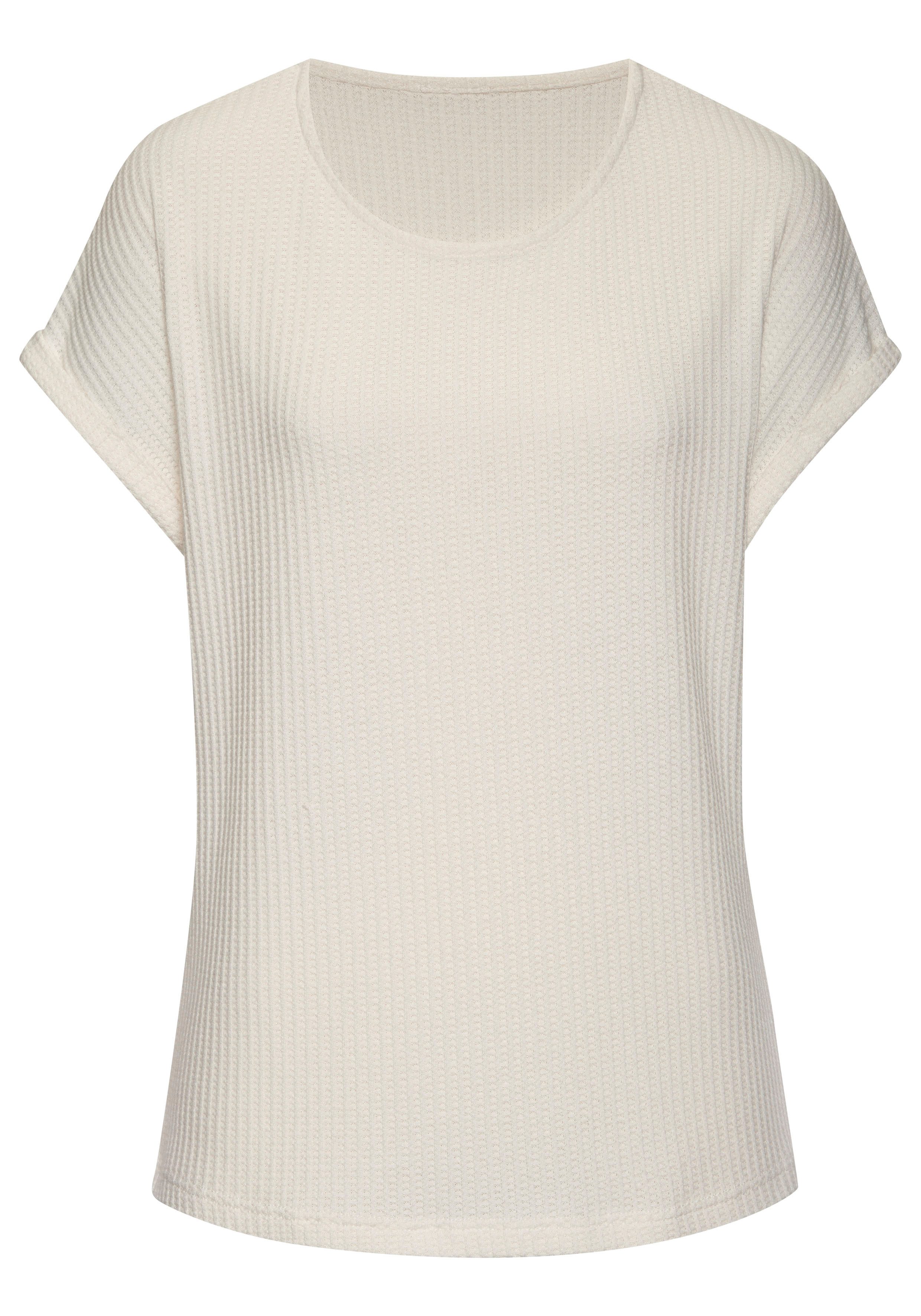 Vivance Kurzarmshirt aus weicher Piqué-Qualität günstig online kaufen