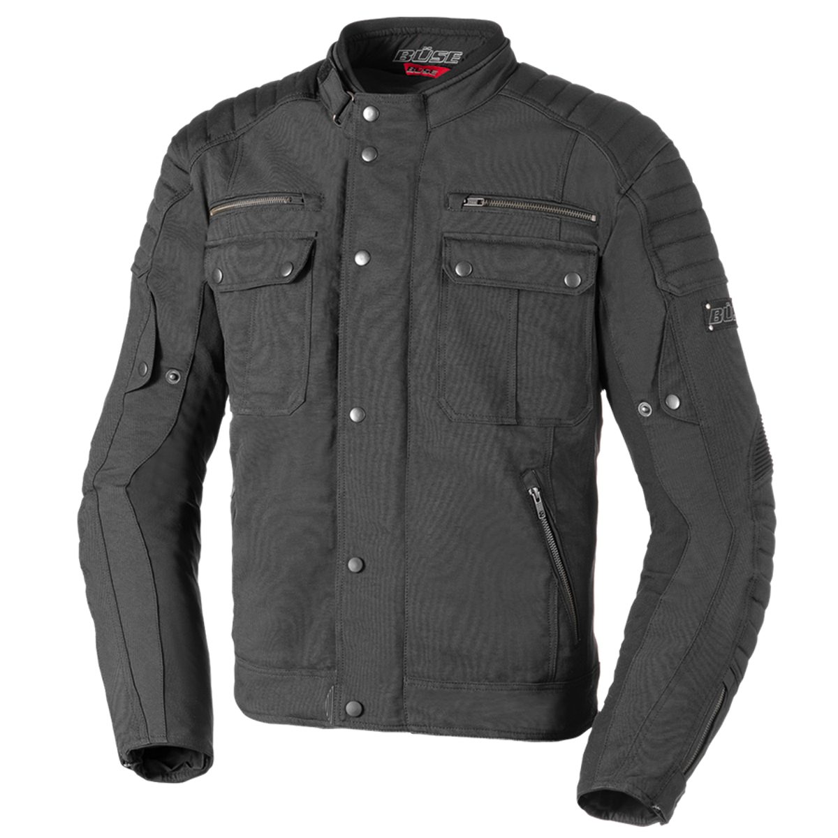 Büse Motorradjacke Büse Carson Textiljacke schwarz Herren 2XL