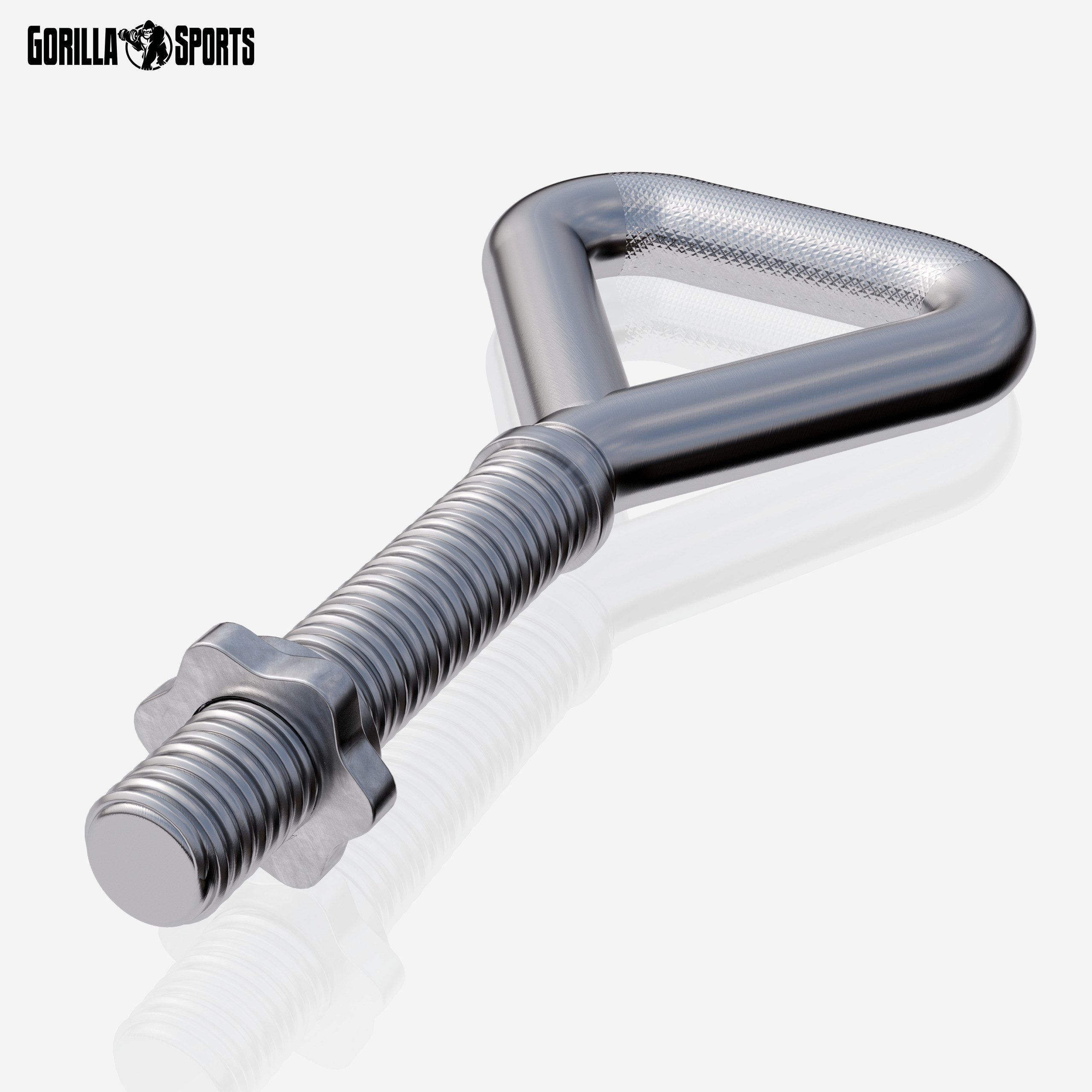 GORILLA SPORTS Kettlebell Verstellbar, für 30mm, inkl.Sternverschluss, bis 50 kg Belastbar