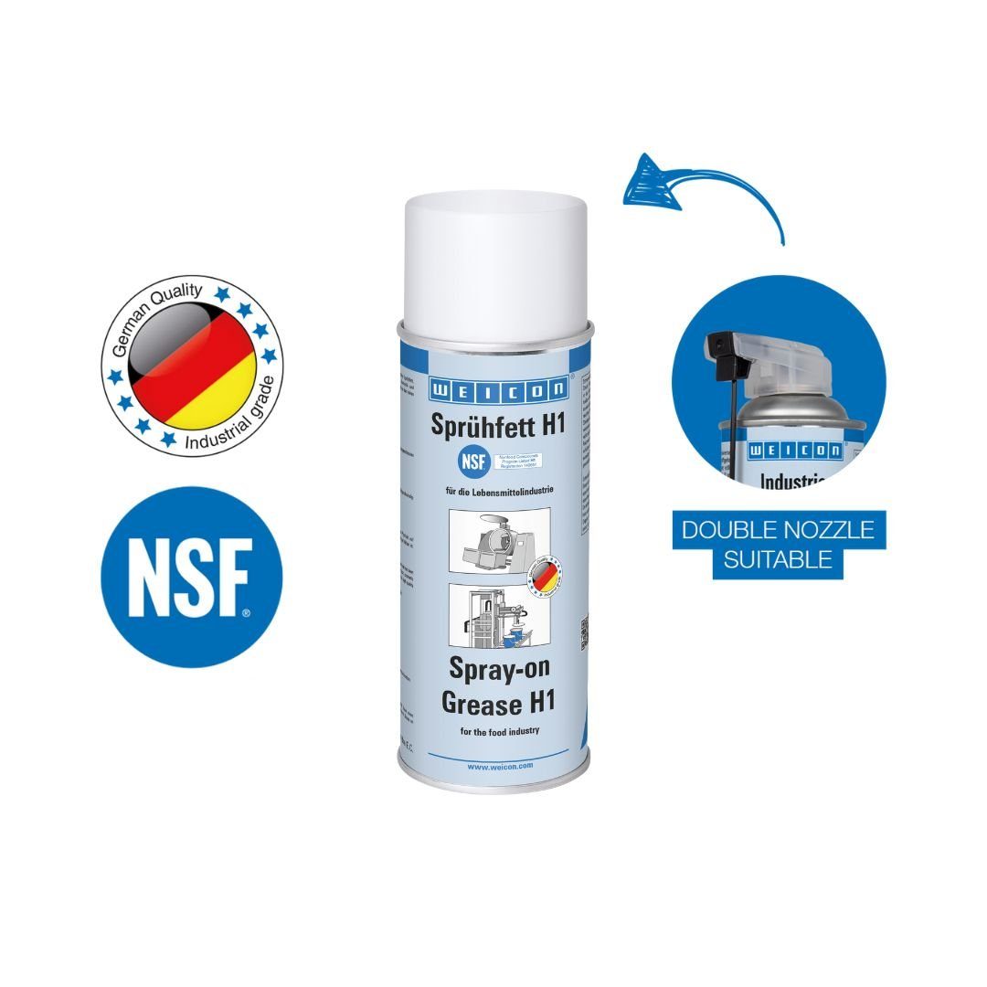 Universalöl Sprühfett H1, Schmierstoff für den Lebensmittelbereich NSF H1