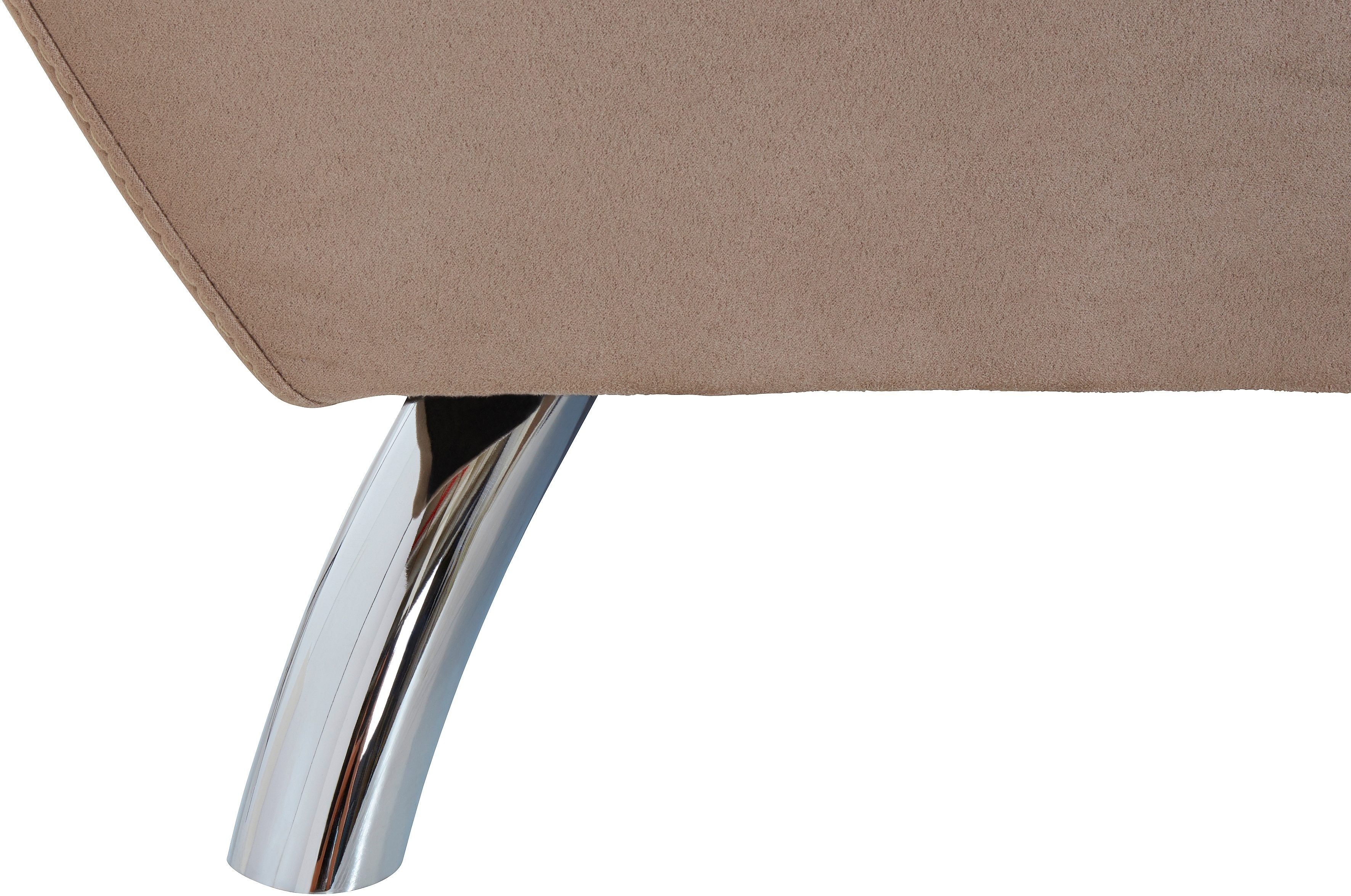 Jockenhöfer Gruppe Ecksofa San Francisco L-Form, mit eingearbeiteter Kaltschaummatte und Steppung, inklusive Kissen