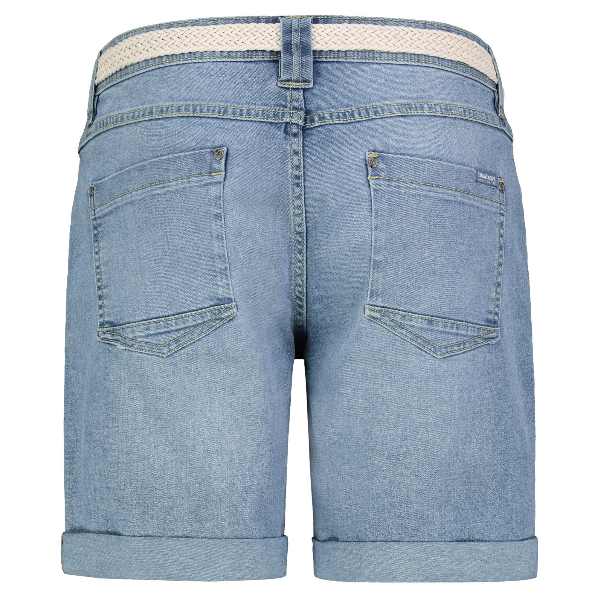 SUBLEVEL Shorts Damen Bermudas kurze Hose Baumwolle Jeans Sommer Chino Stof günstig online kaufen