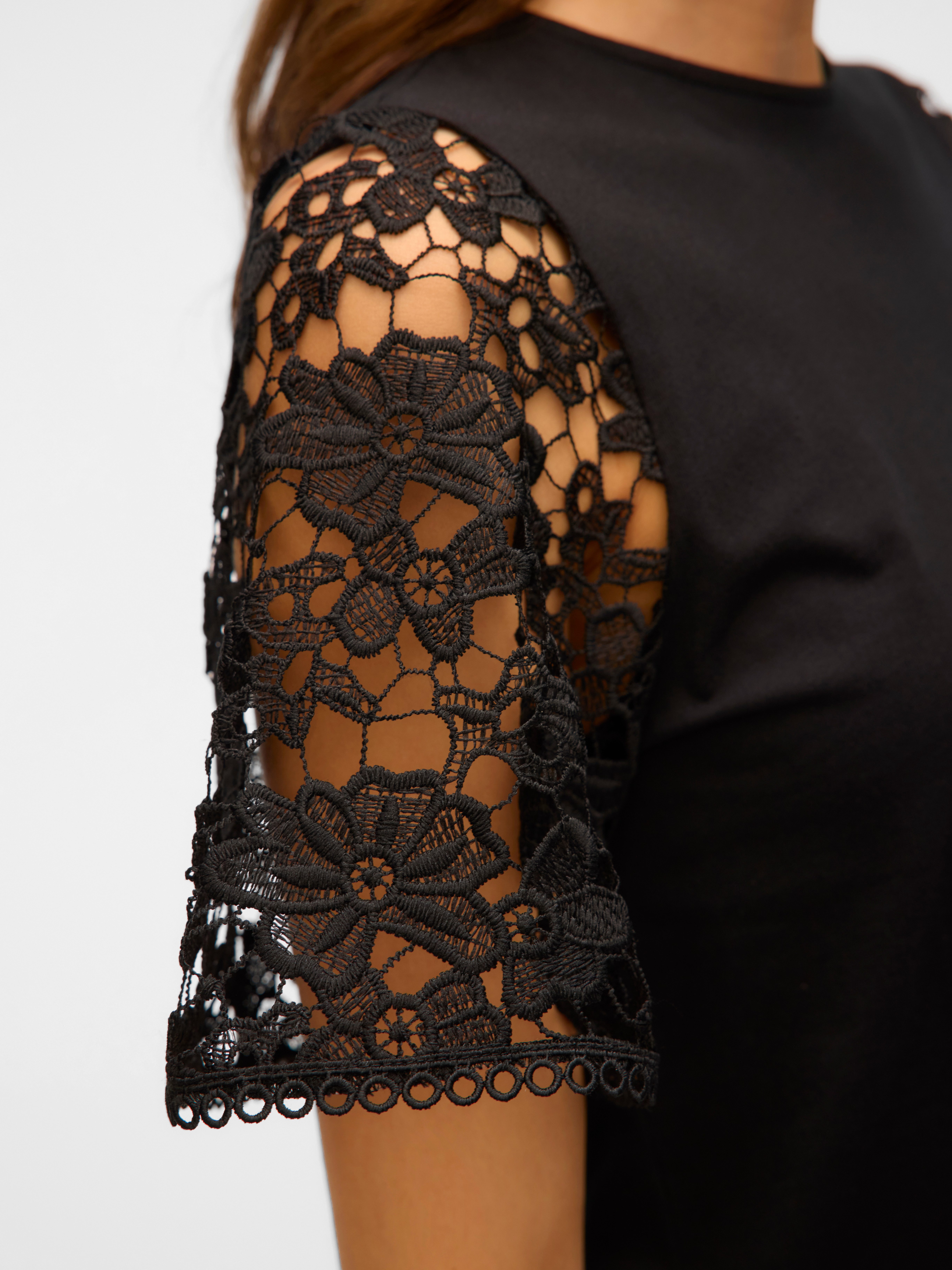 Vero Moda Kurzarmshirt VMPANNA 2/4 TOP JRS