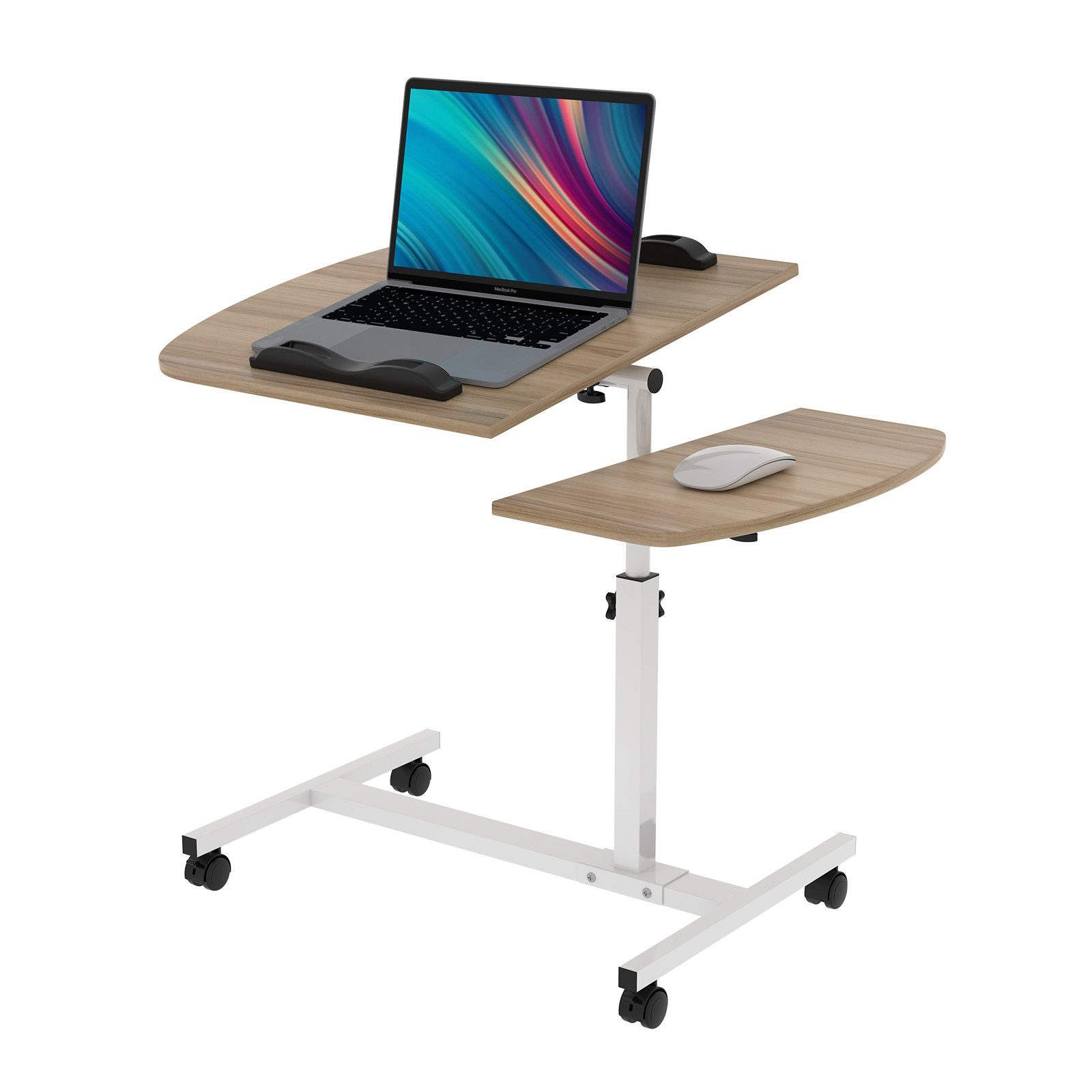 JEOBEST Computertisch Laptoptisch, Laptopständer Holz, Mobiler günstig online kaufen