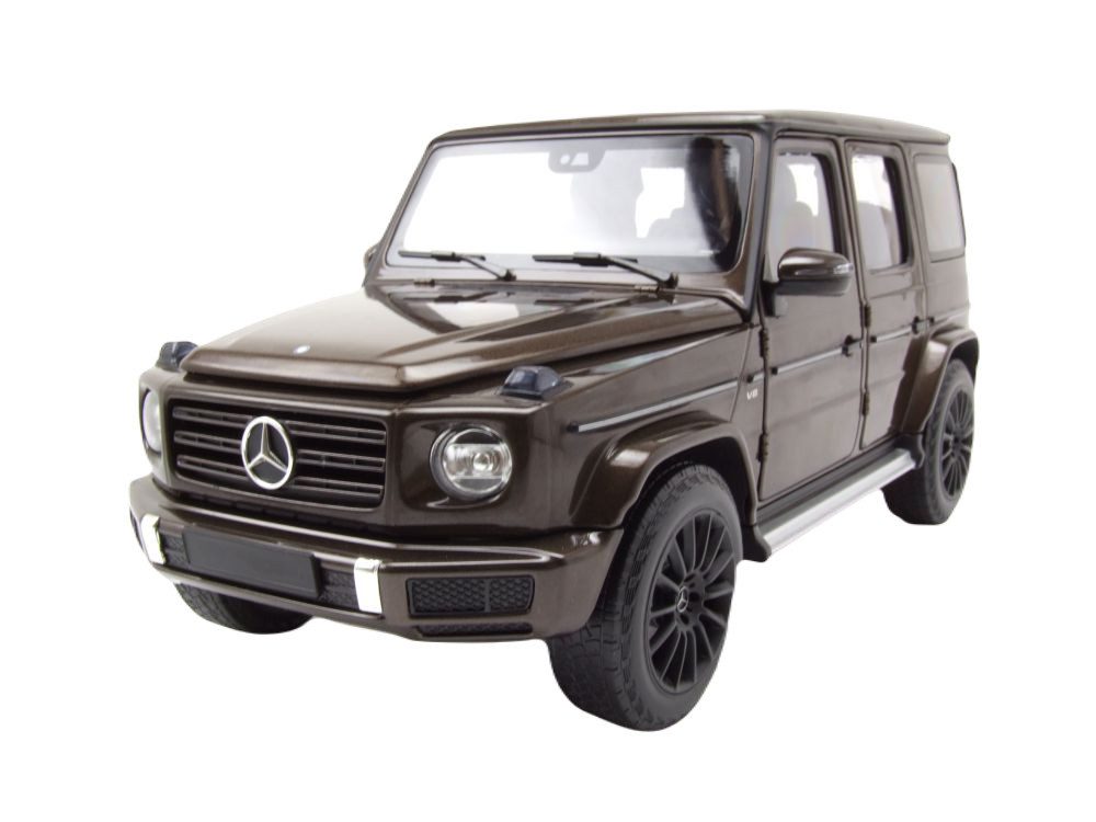 Minichamps Modellauto Mercedes G-Klasse W463 2020 braun metallic, Maßstab 1:18