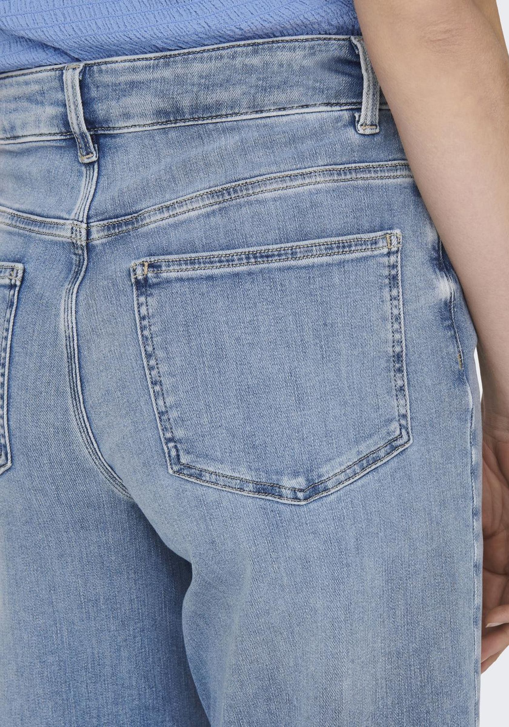 ONLY High-waist-Jeans ONLMADISON BLUSH HW WIDE günstig online kaufen