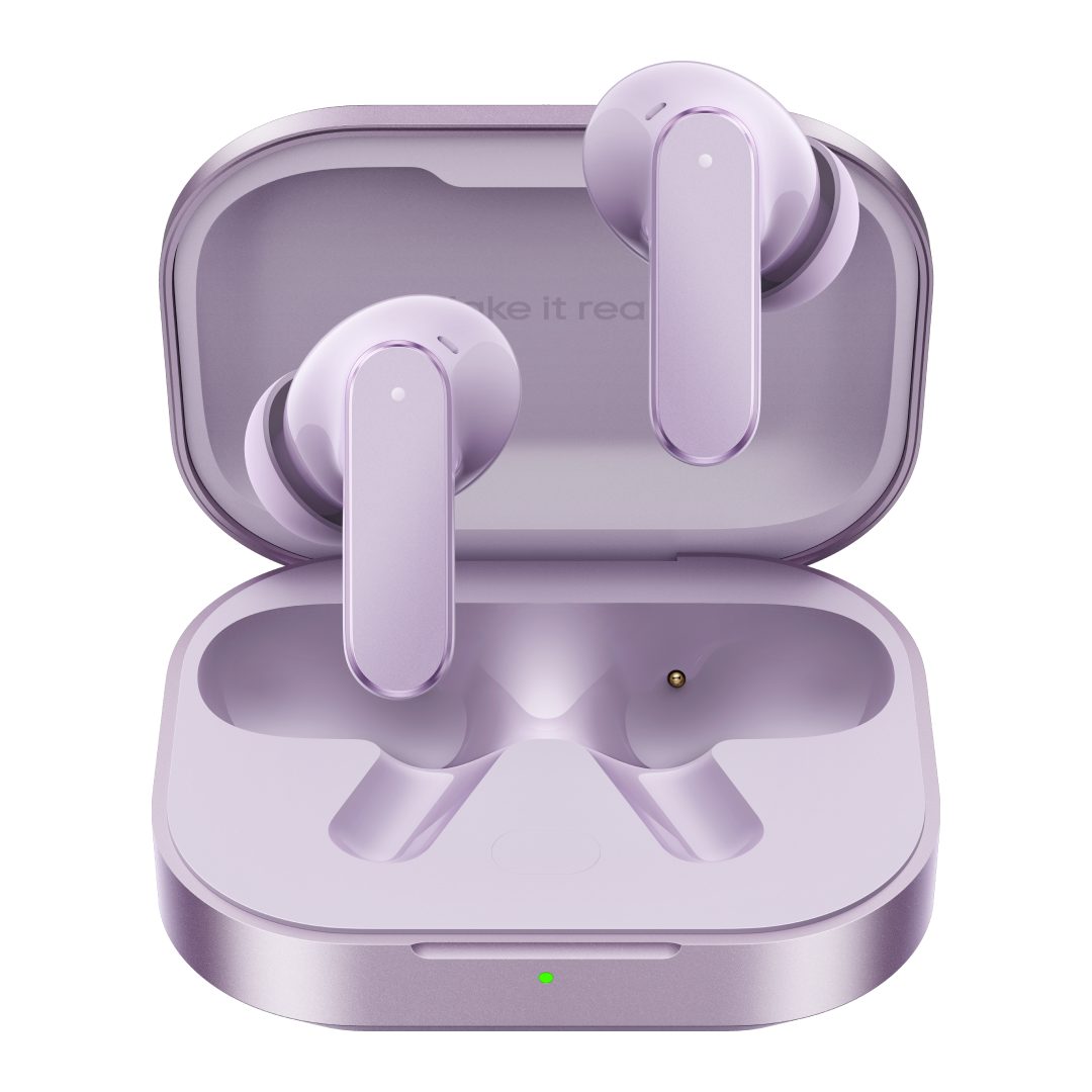 Realme Realme Buds Air 8 Kabellose Bluetooth Kopfhörer, 55dB ANC Bluetooth-Kopfhörer (11+6mm Dual-Driver, Hi-Res, 58h Akku, IP55)