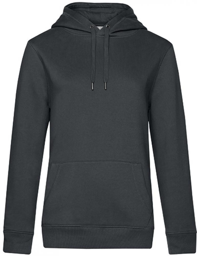 B&C Kapuzenpullover QUEEN Hooded Sweat /Women, gekämmte Baumwolle