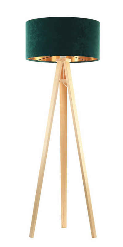 ONZENO Stehlampe Glamour Chic 50x25x25 cm, einzigartiges Design und hochwertige Lampe