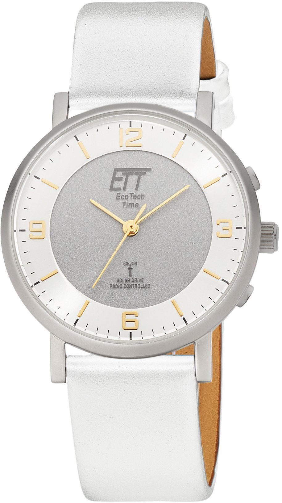 ETT flache von Funkuhr Mit ELS-11569-26L, und Uhr, Zeitumstellung Sommer- Atacama automatischer Winterzeit Solar,