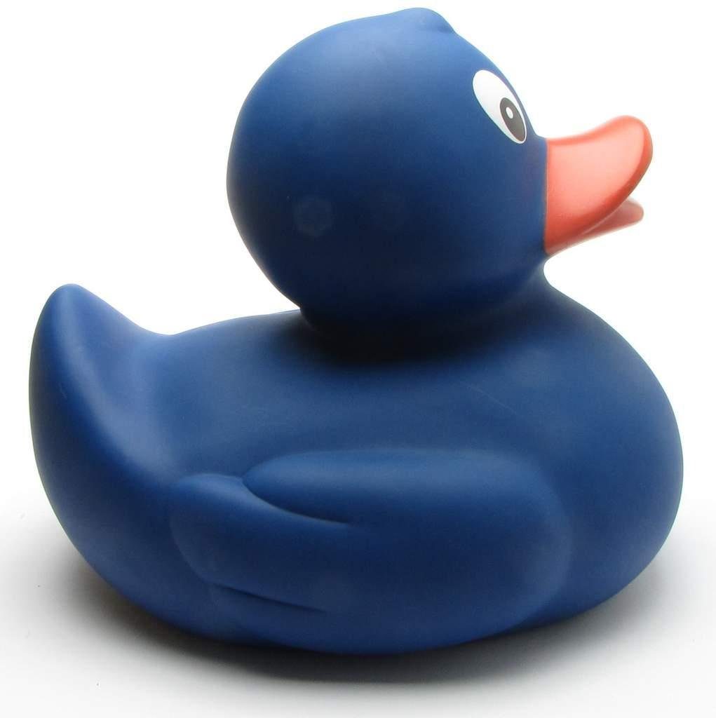 Duckshop Hannah blau Badeente - - XXL Badespielzeug Quietscheente