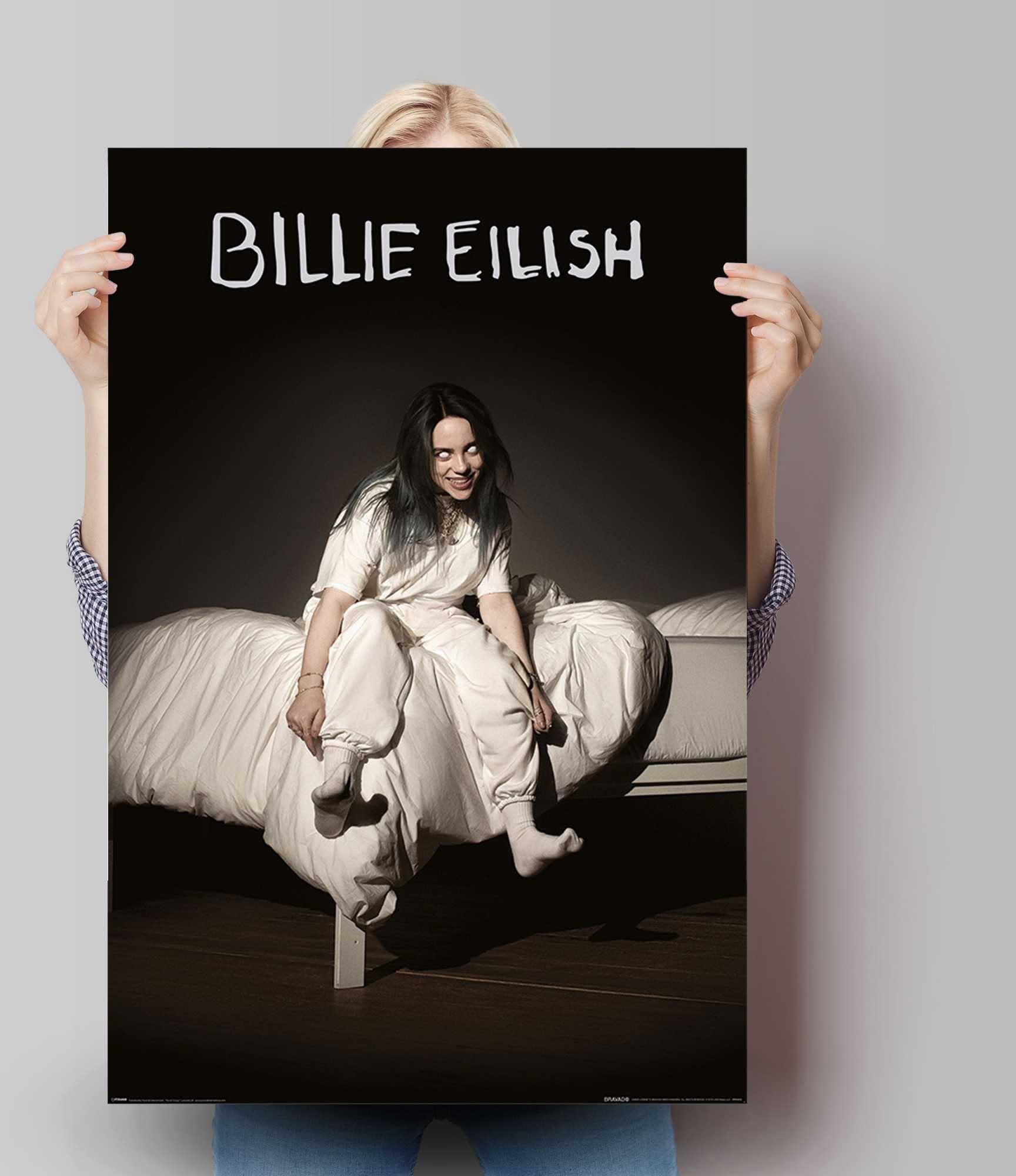 Reinders! Poster Poster Billie Eilish Menschen Where When (1 Asleep, We Go?, St) We Fall All Do
