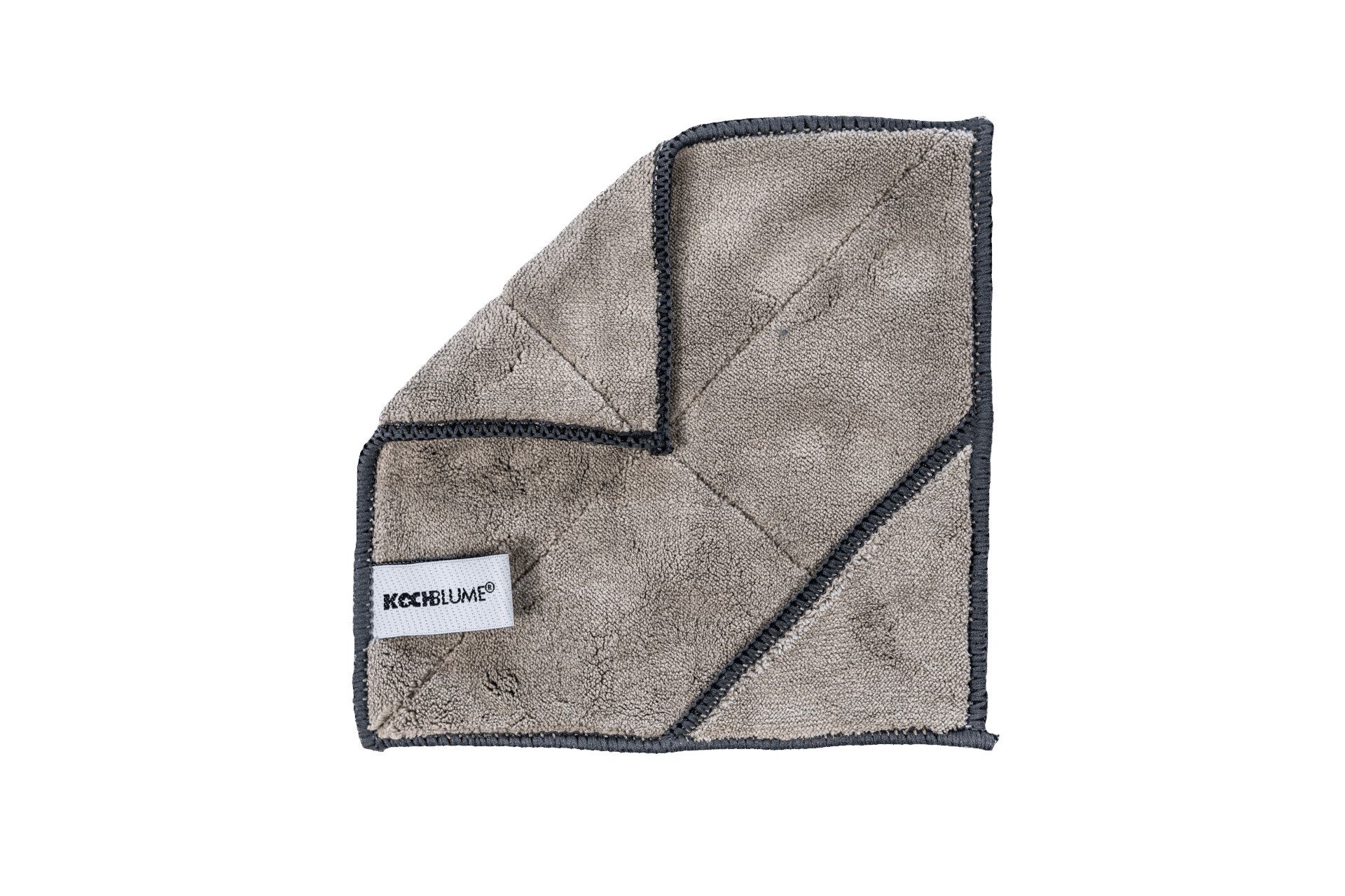 Kochblume Kochblume Microfasertuch in taupe 18x18cm Reinigungstücher