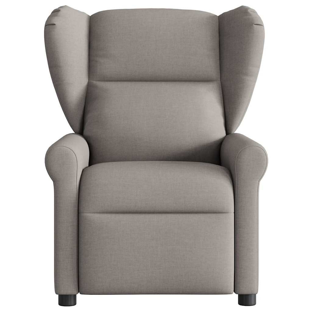 vidaXL Sessel Massagesessel Taupe Stoff (1-St) günstig online kaufen
