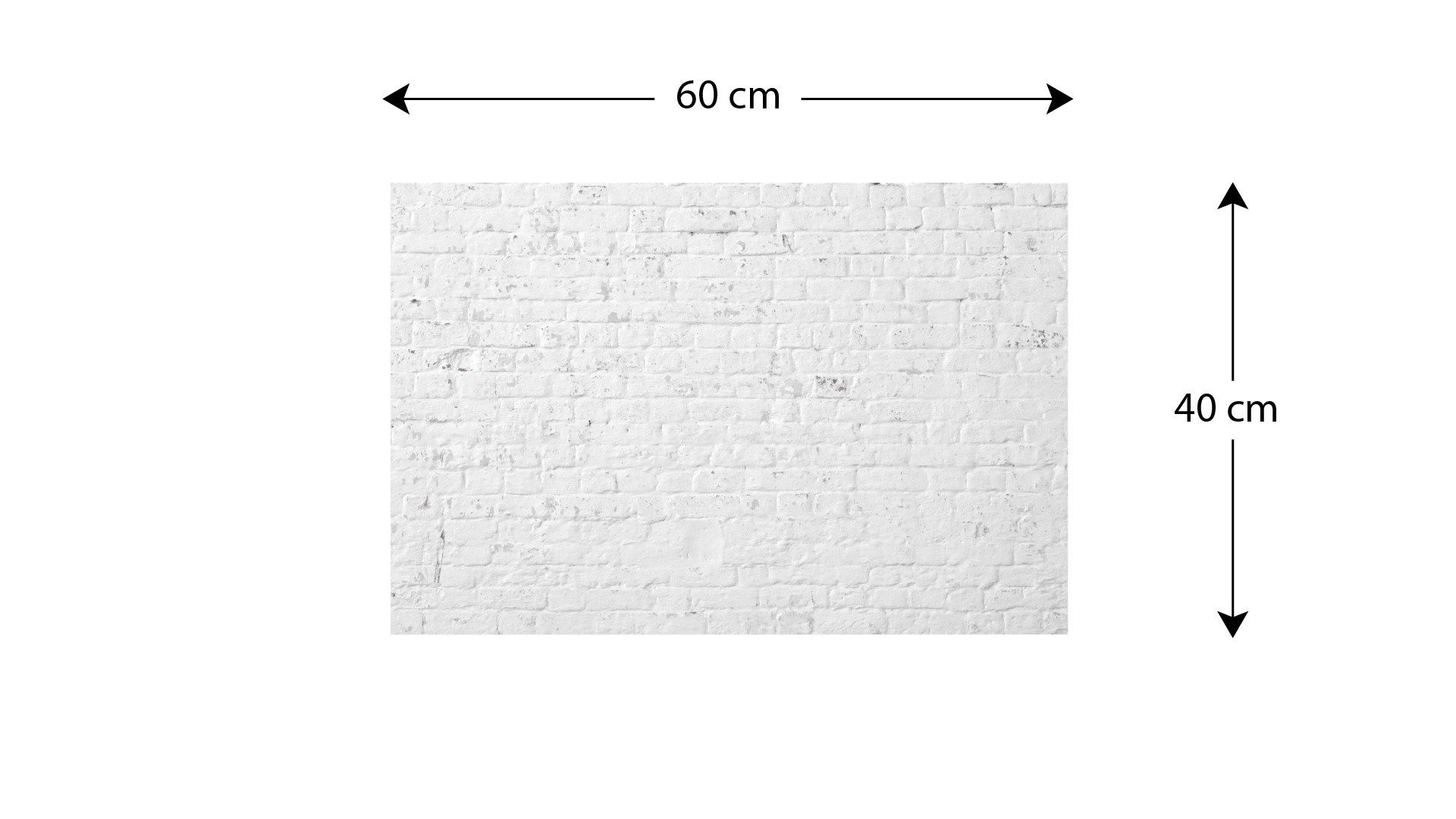 ALLboards Tafel Metallische Magnettafel WEISSER ZIEGEL günstig online kaufen