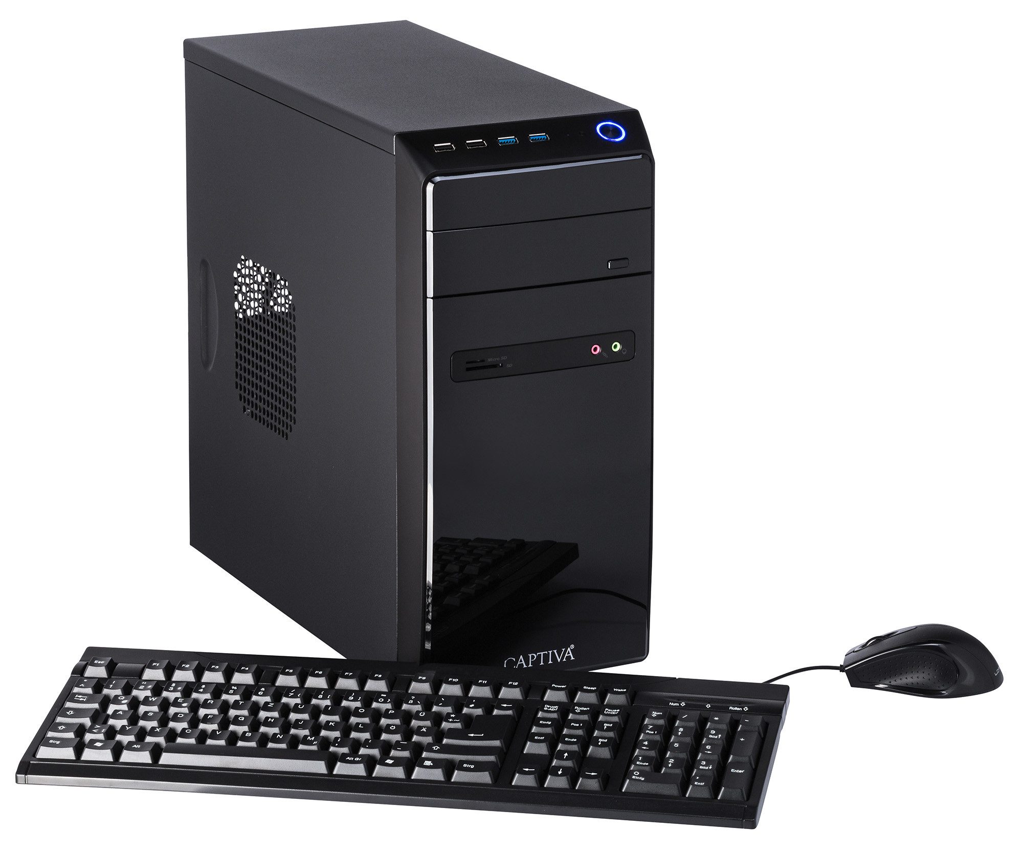 CAPTIVA B5A 21V4 Business-PC (AMD Ryzen 5 5600G, -, 16 GB RAM, 1000 GB SSD, Luftkühlung)