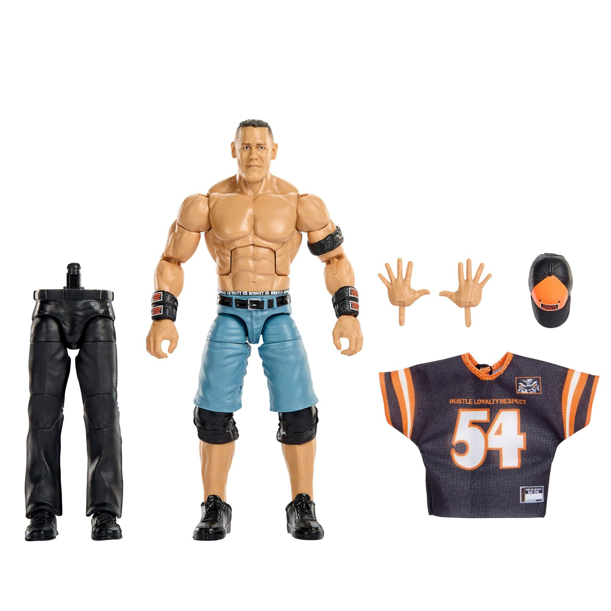 Mattel® Actionfigur Elite Collection Premium Live-Event John Cena, detailgetreue WWE-Actionfigur mit vielen Bewegungspunkten