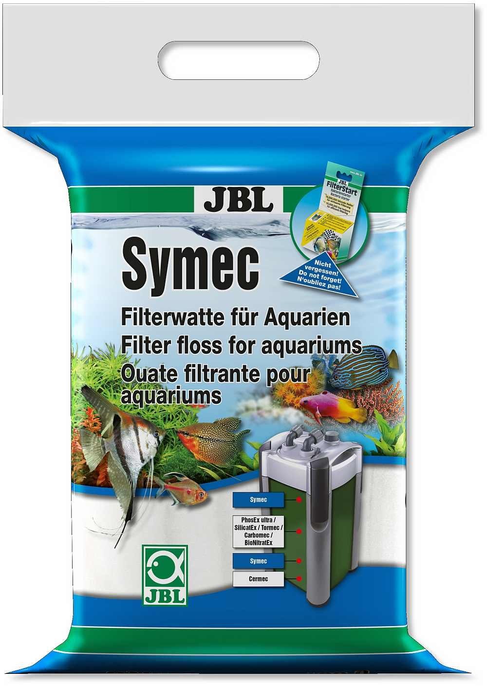 Aquariendeko JBL Symec Filterwatte - verschiedene Mengen