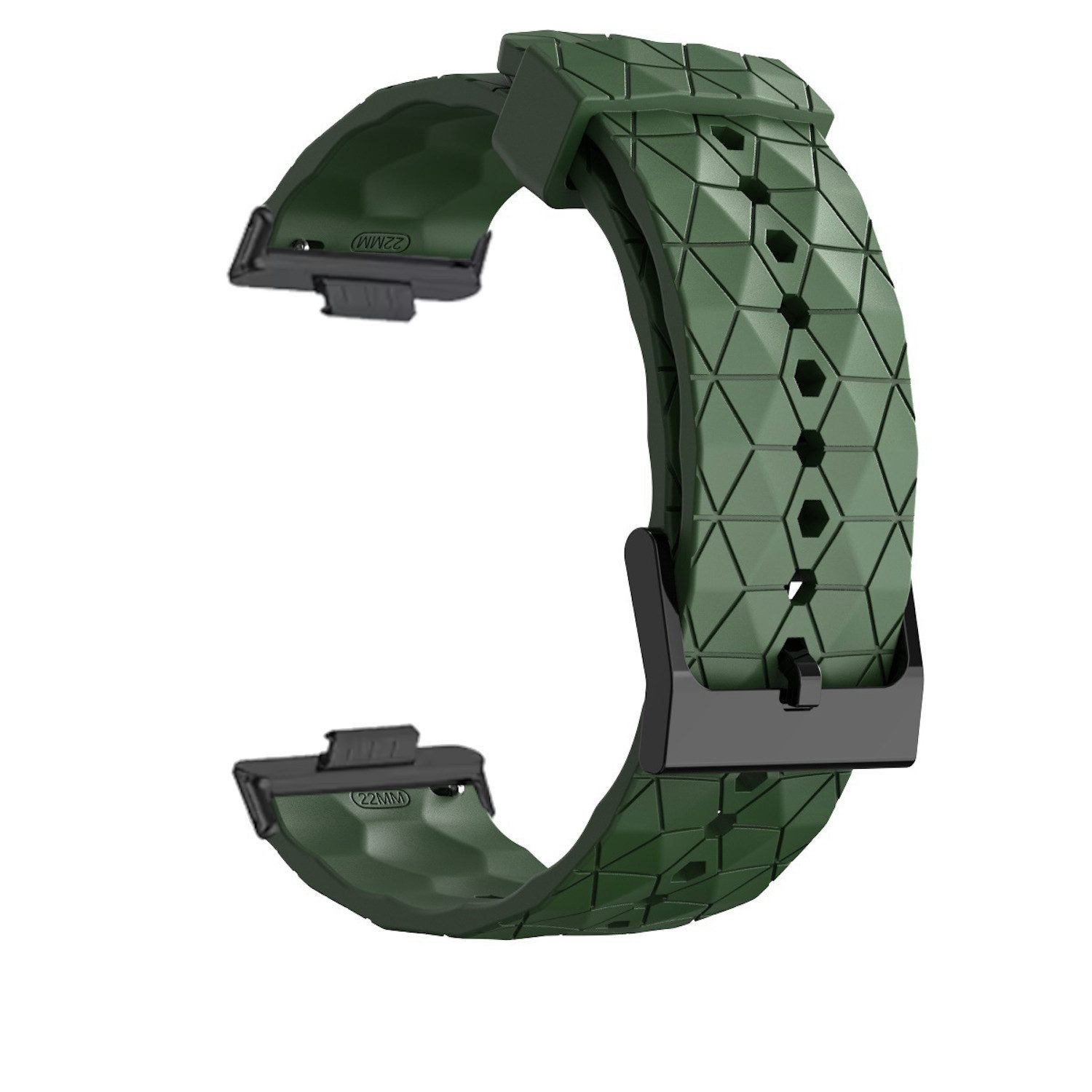 Wigento Smartwatch-Armband Silikon Outdoor für Huawei Watch Fit 5 4 / Fit 5 4 Pro / 3 Ersatz, Ersatz Austausch Silikon Sport Armband