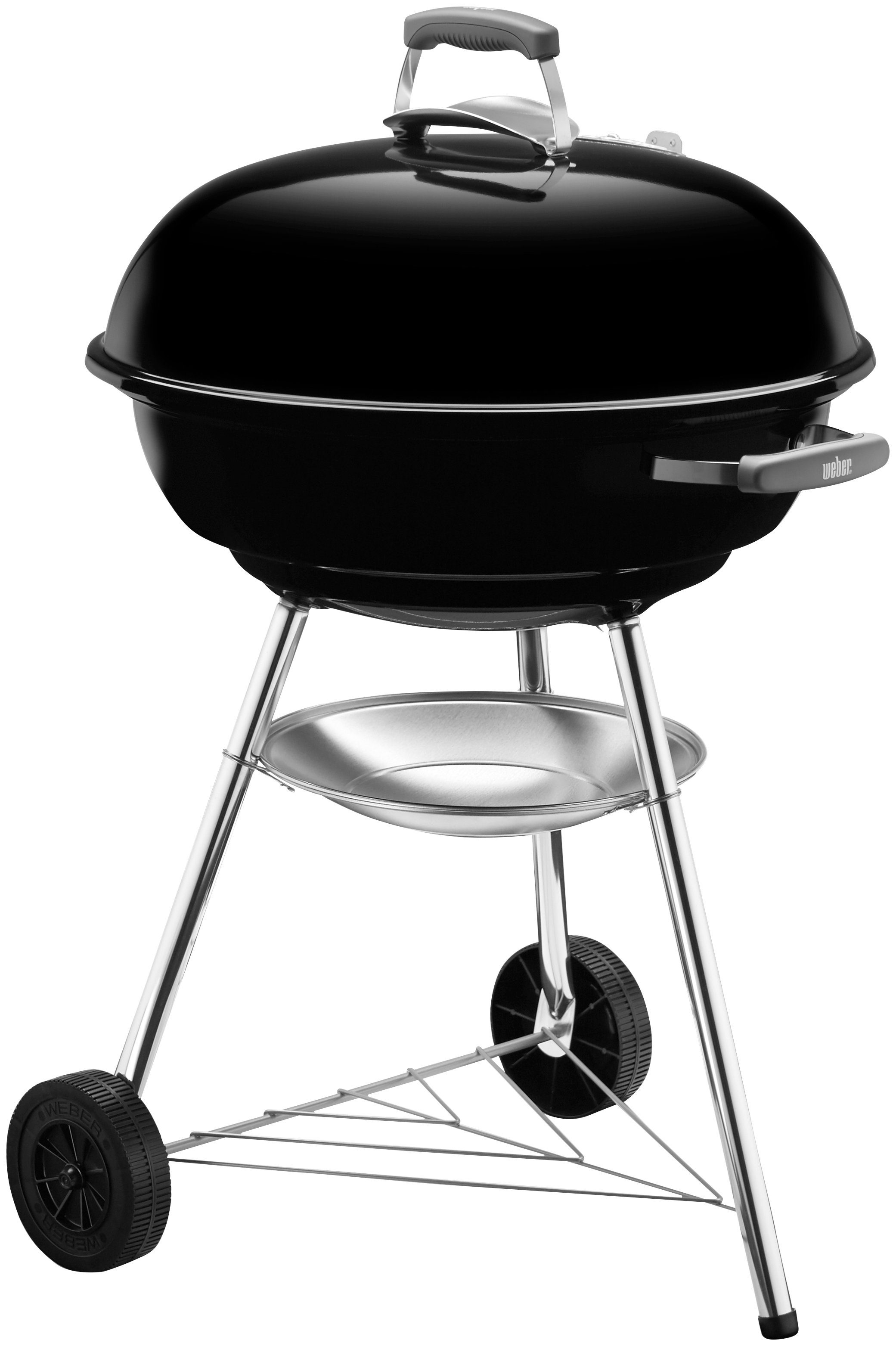 Holzkohlegrill Compact, 57 cm, Black