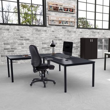 hjh OFFICE Drehstuhl Profi Bürostuhl ZENIT PRO Stoff (1 St), Schreibtischstuhl ergonomisch