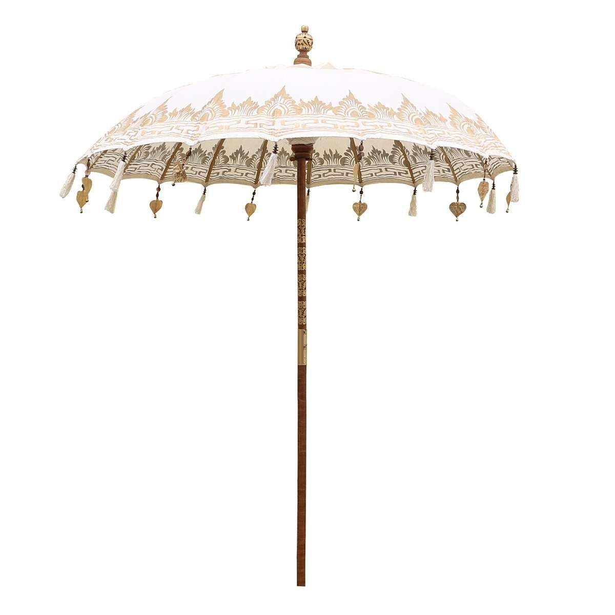 Oriental Galerie Sonnenschirm Balkon Bali-Sonnenschirm 130 günstig online kaufen