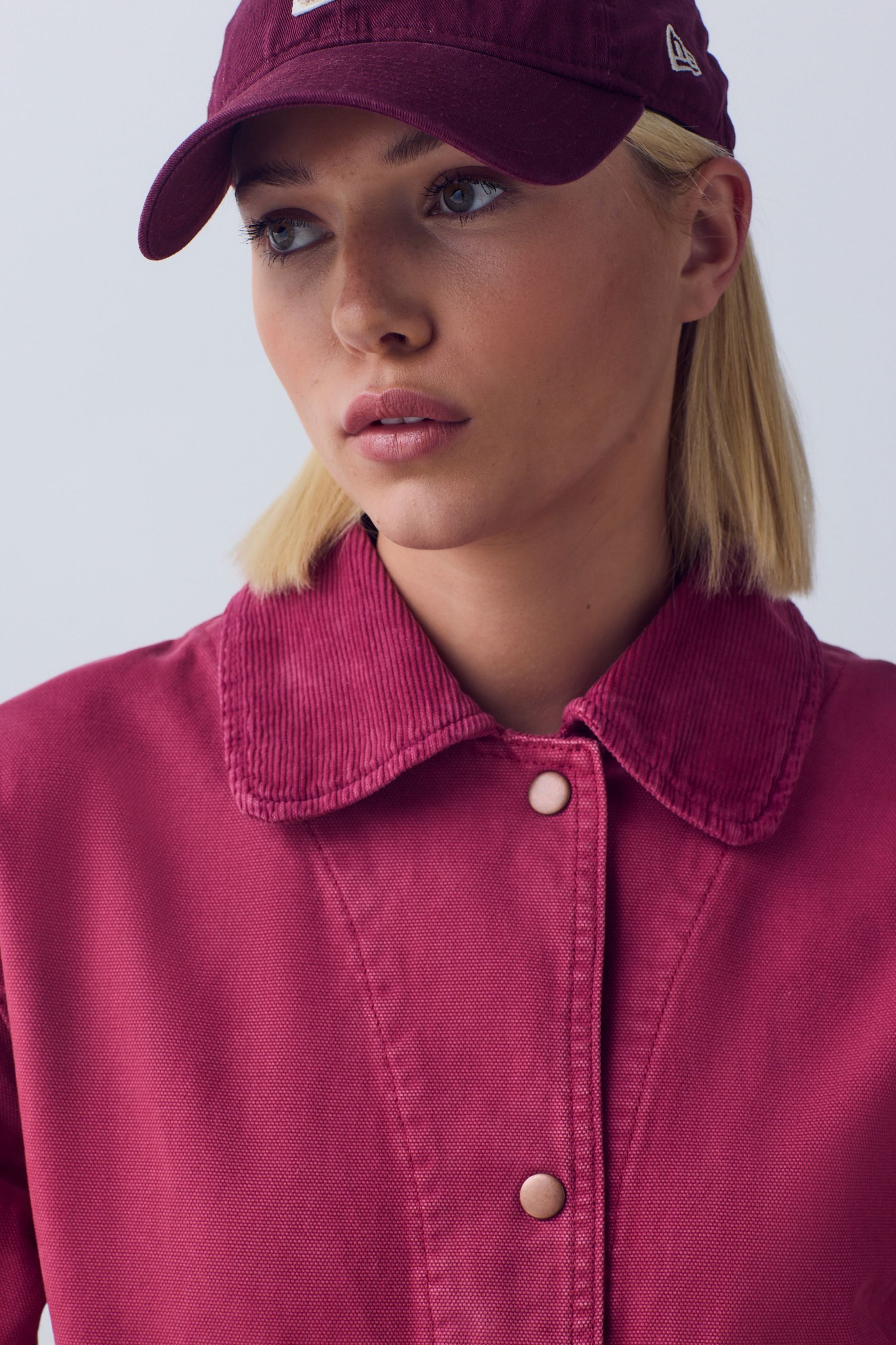 Next Hemdjacke Baumwolljacke (1-St)