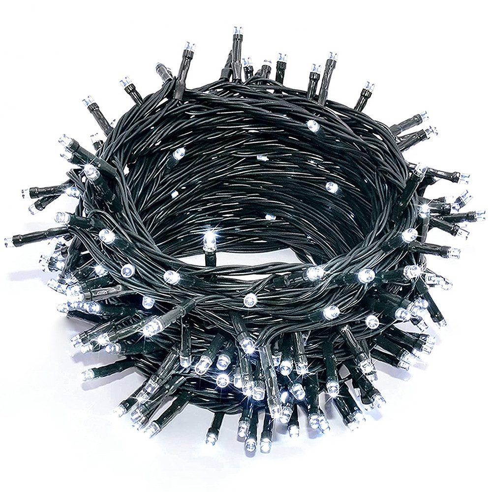 Rosnek Lichterkette 5-100M LED Lichterkette Weihnachtsbeleuchtung, mit 8 Mo günstig online kaufen