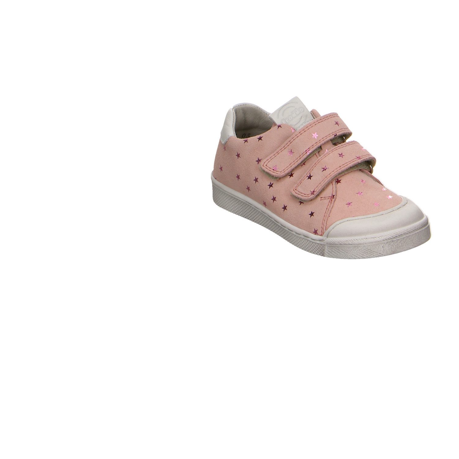 froddo® Froodo Velour Kletthalbschuh Mädchen rot Klettschuh