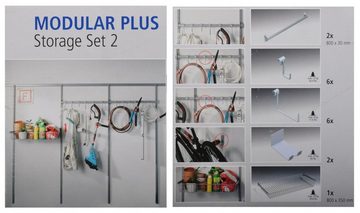DIY Element System Regal Regalsystem für Garage Modular Plus Basic Kit + Storage Set 1 + Storag