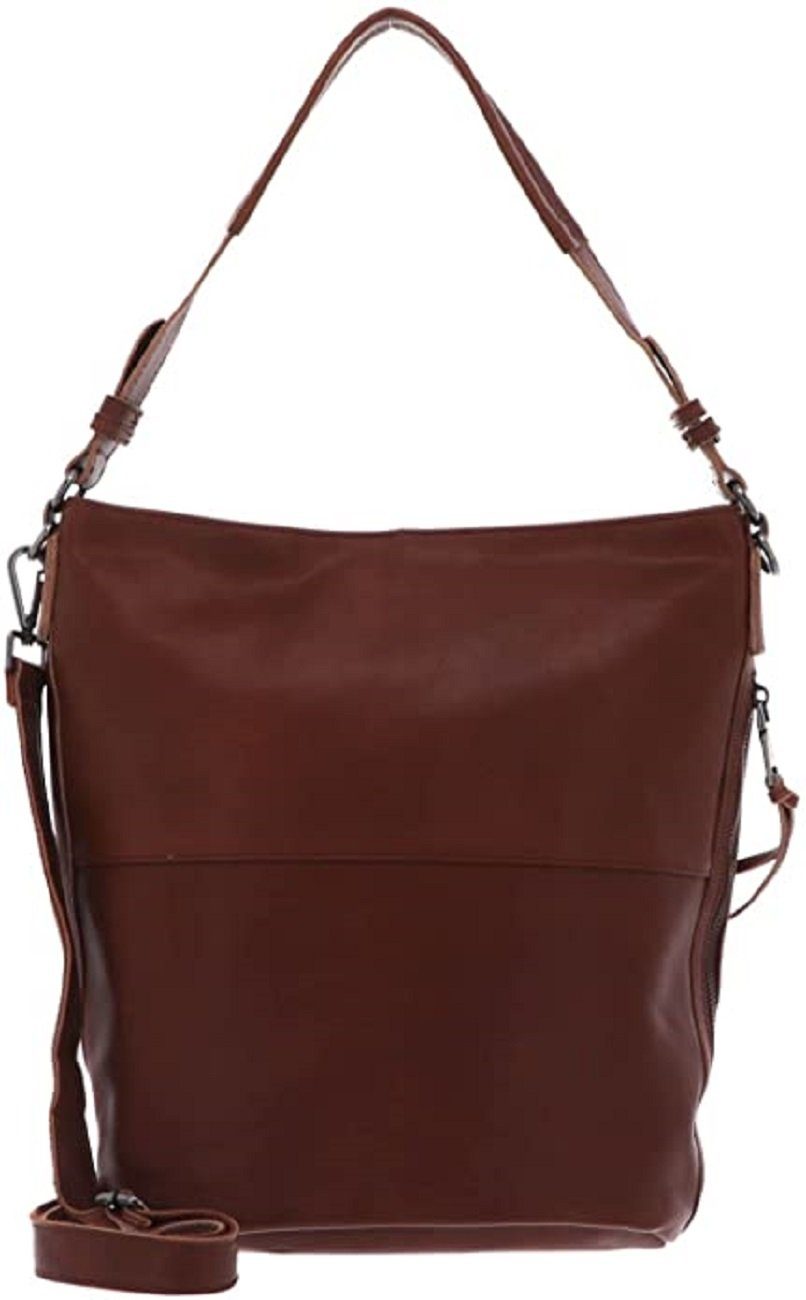 FREDsBRUDER Beuteltasche FredsBruder: Beuteltasche Jola Hobo, echtes Leder Golden Brown