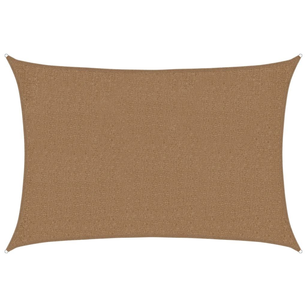 vidaXL Sonnensegel Sonnensegel 160 g/m² Taupe günstig online kaufen