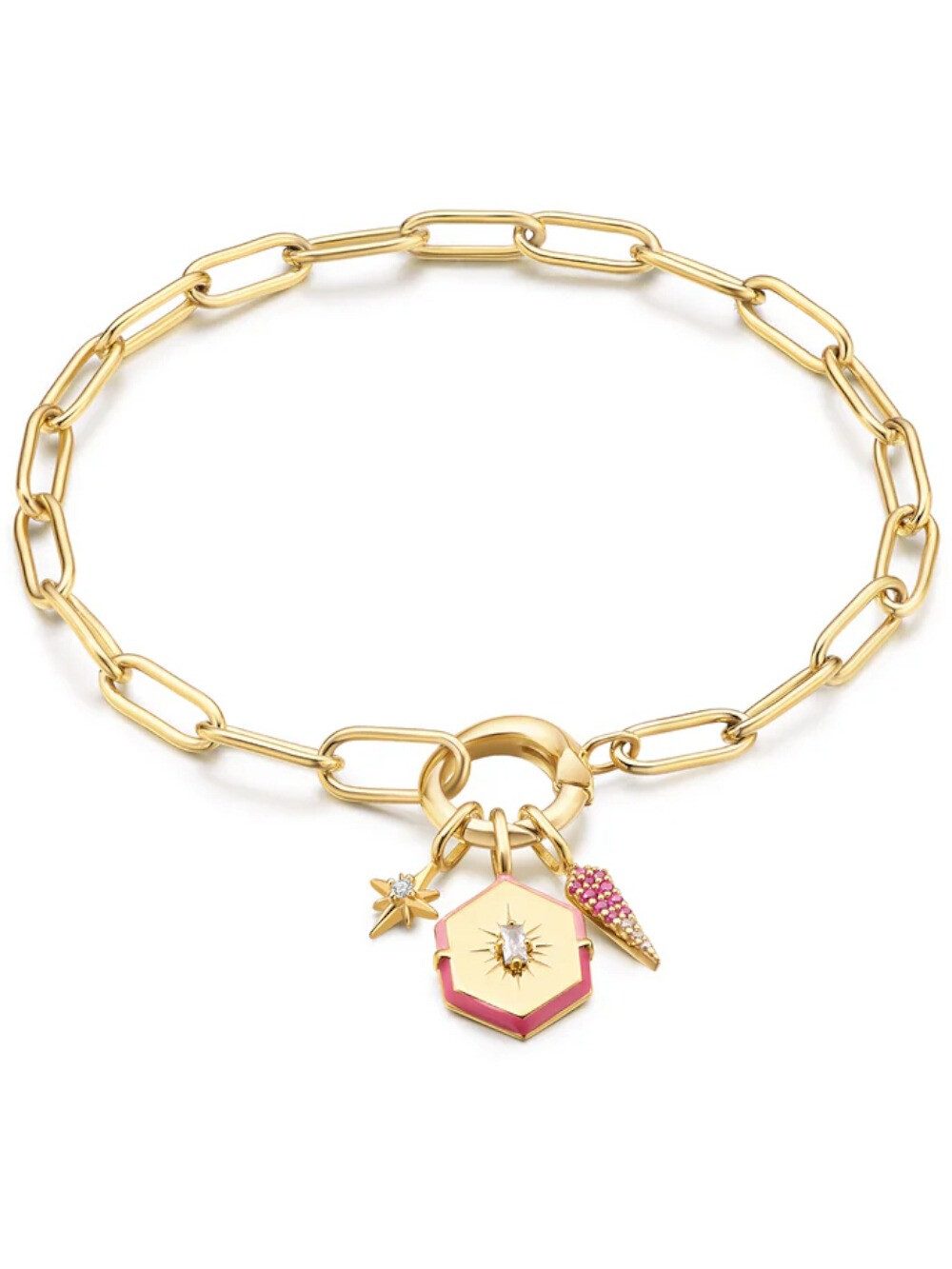 Ania Haie Armband Ania Haie BST048-05 Set Armband Sunset + 3 Anhänger