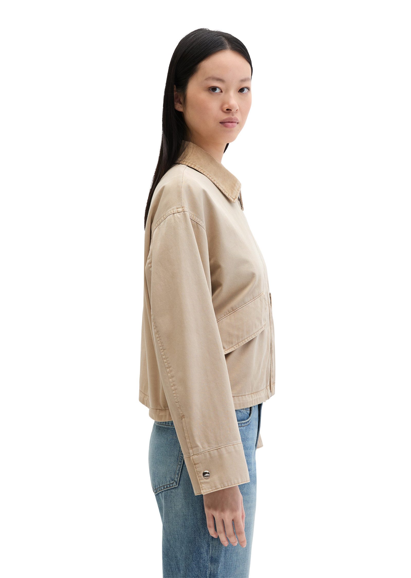 Marc O'Polo Outdoorjacke aus Organic Cotton-Twill