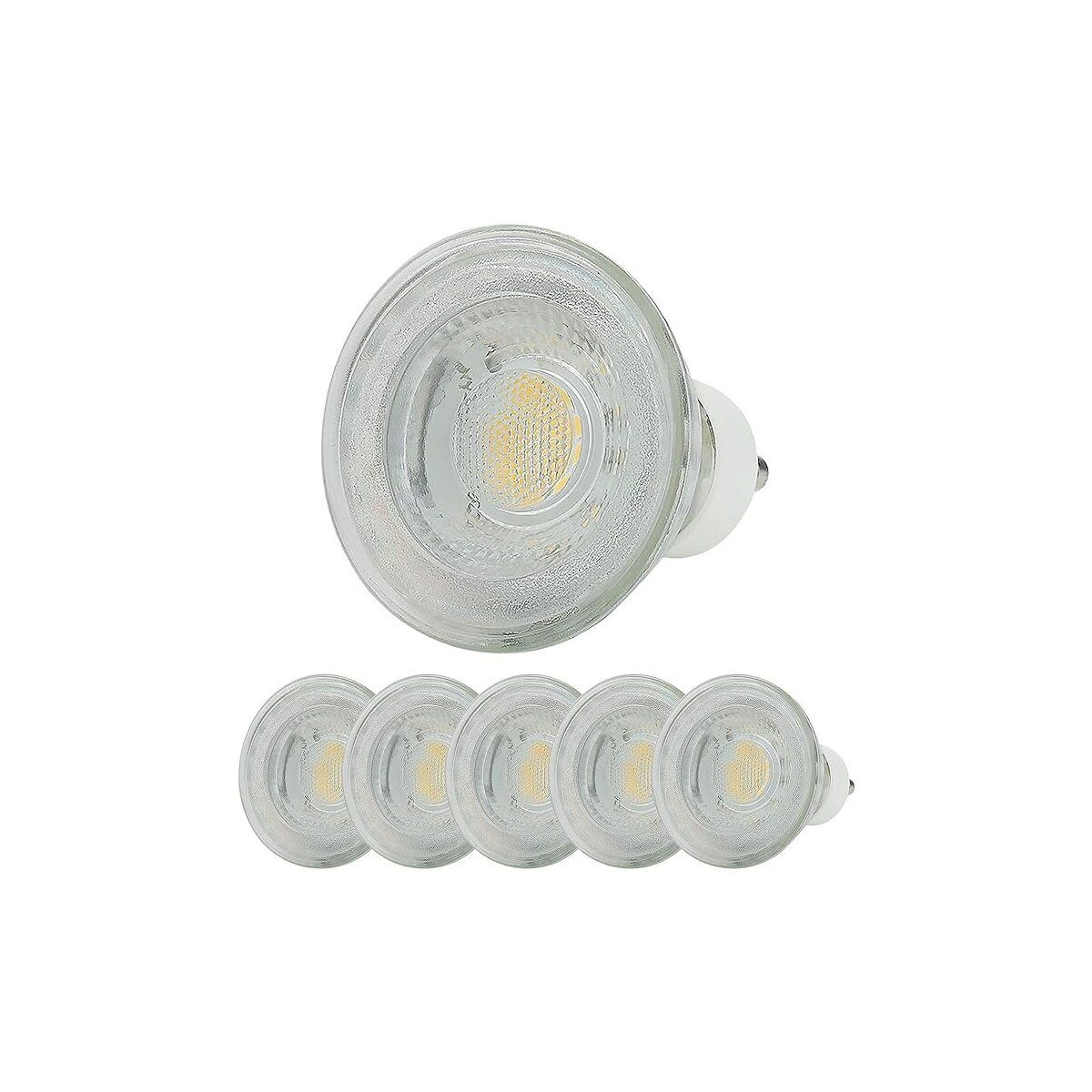 Sweet LED LED-Leuchtmittel 6er Pack GU10 Leuchtmittel 7W 530lm dimmbar, GU1 günstig online kaufen