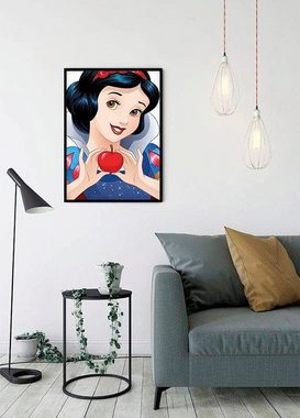 Komar Poster Snow White Portrait, Disney (1 St), Kinderzimmer, Schlafzimmer, Wohnzimmer