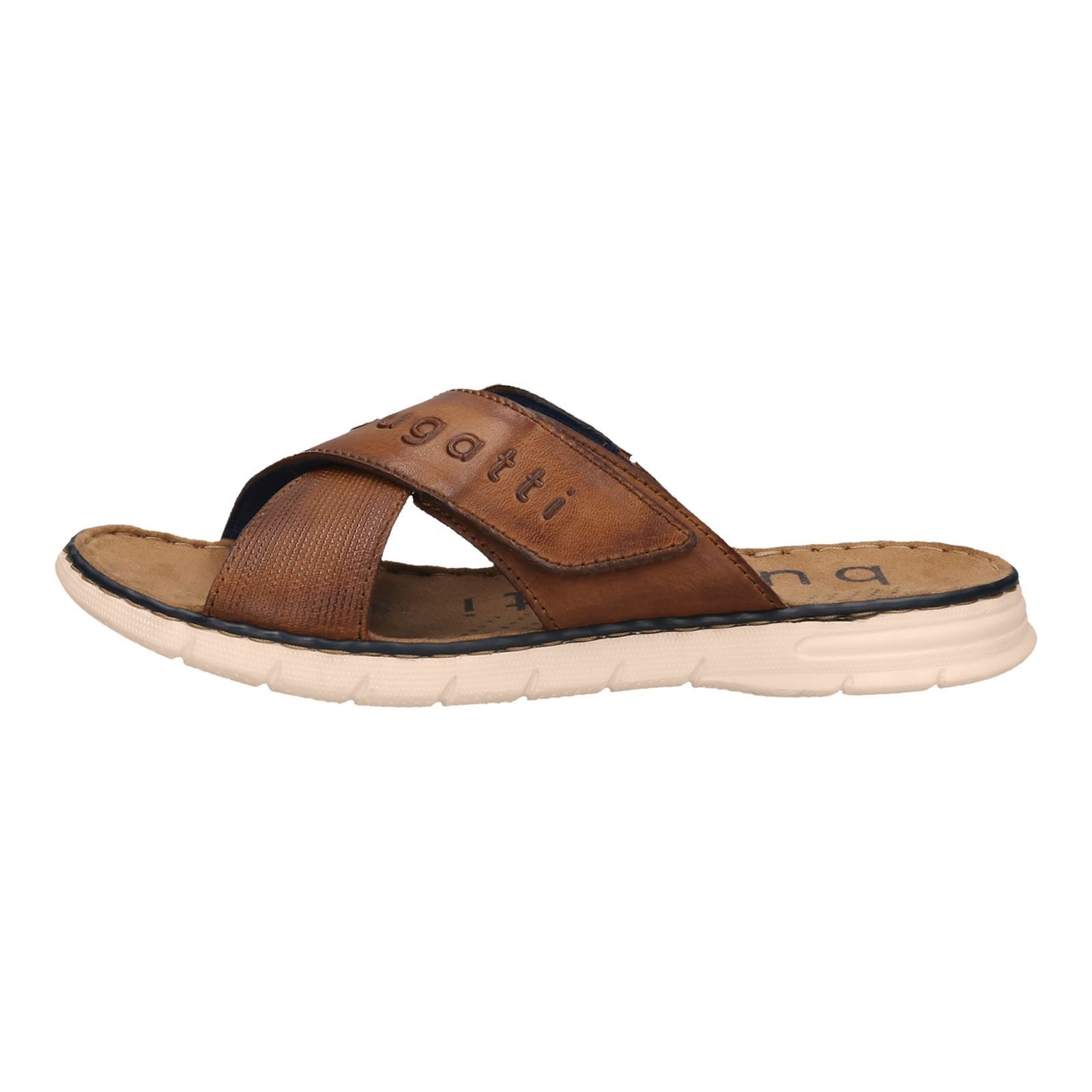 bugatti Bugatti Herren Pantolette 311-A3282-3500-6300 cognac Pantolette günstig online kaufen