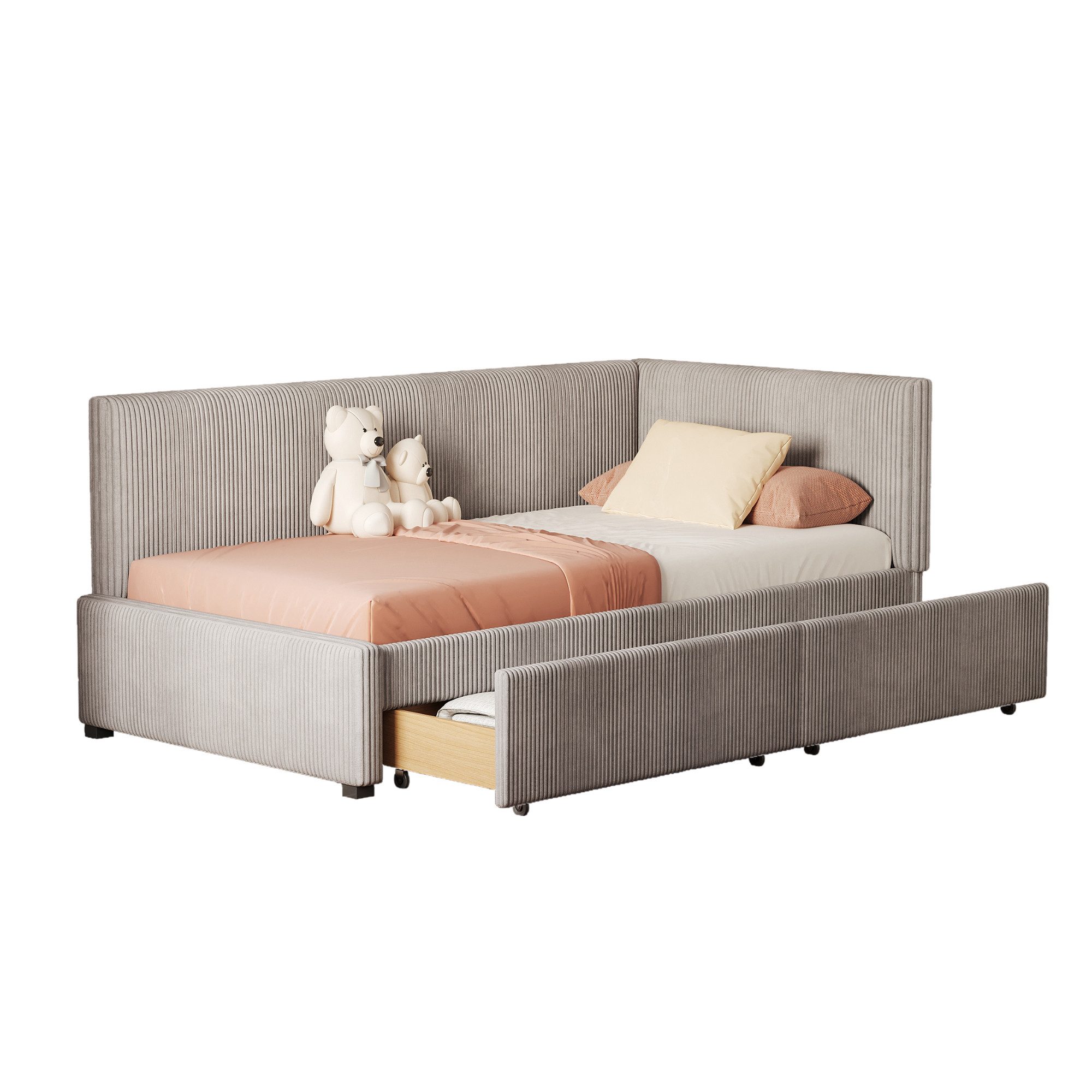 REDOM Polsterbett Schlafsofa Daybett Tagesbett (Einzelbett günstig online kaufen