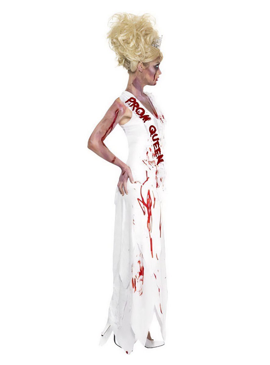 Smiffys Zombie-Kostüm Horror Prom Queen Kostüm