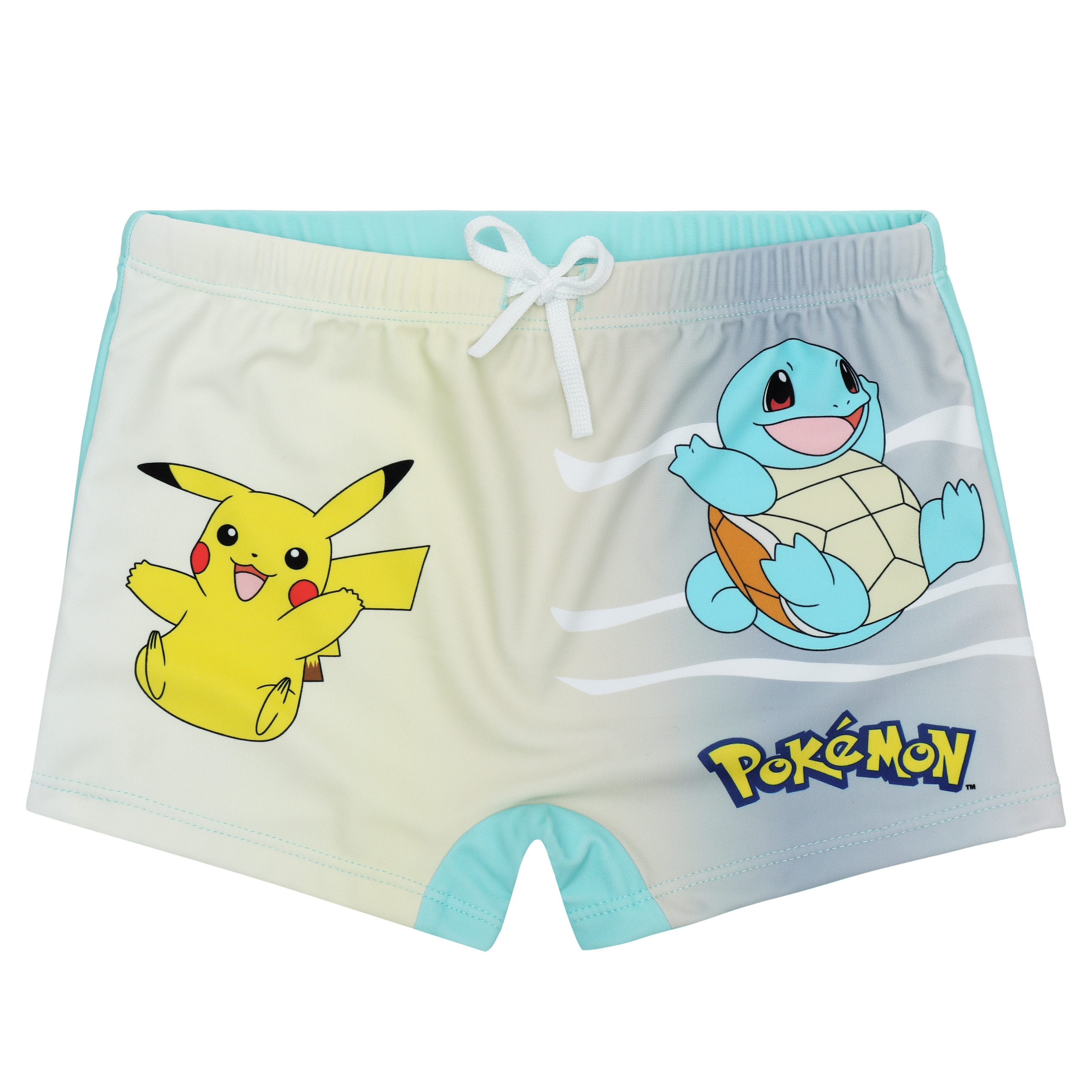 POKÉMON Badeshorts Pokemon Badehose Badeshort mit Pikachu mit Pikachu