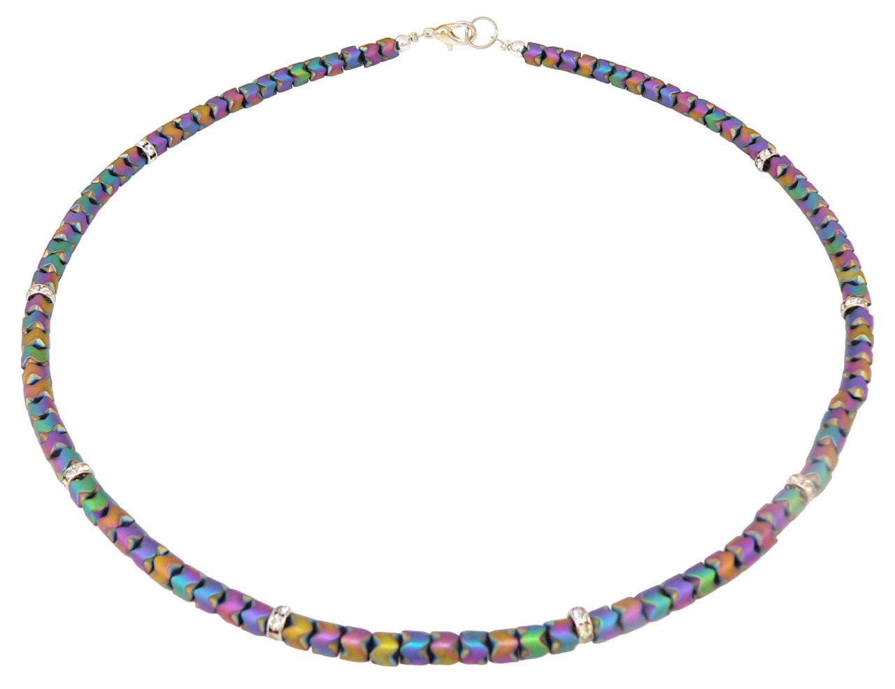 traumschmuck Collier 067g Halskette Hämatit Rondelle günstig online kaufen