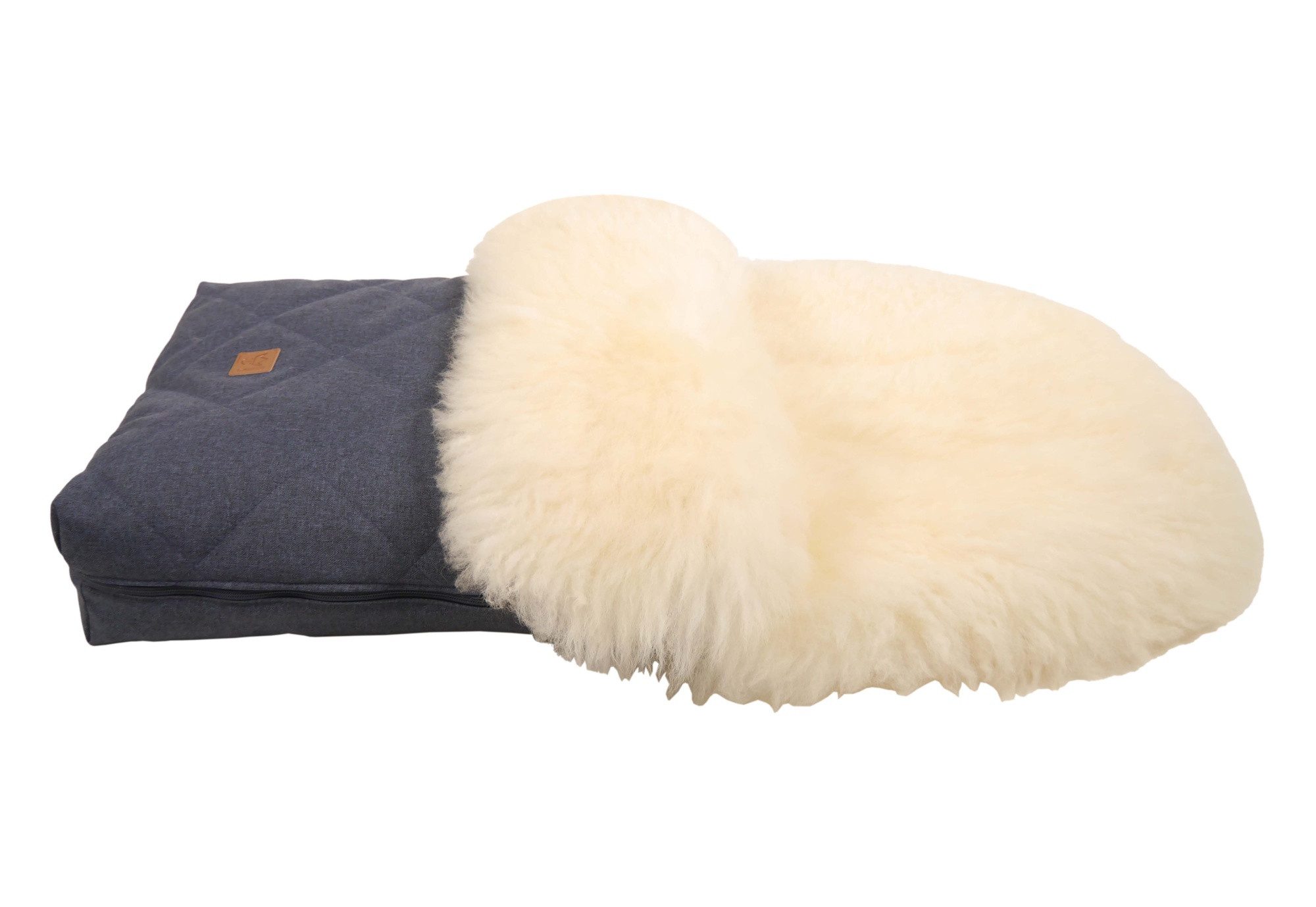 Kaiser Fußsack Nelly Ltd. Edition Lammfell Fußsack, Lammfell milky sand