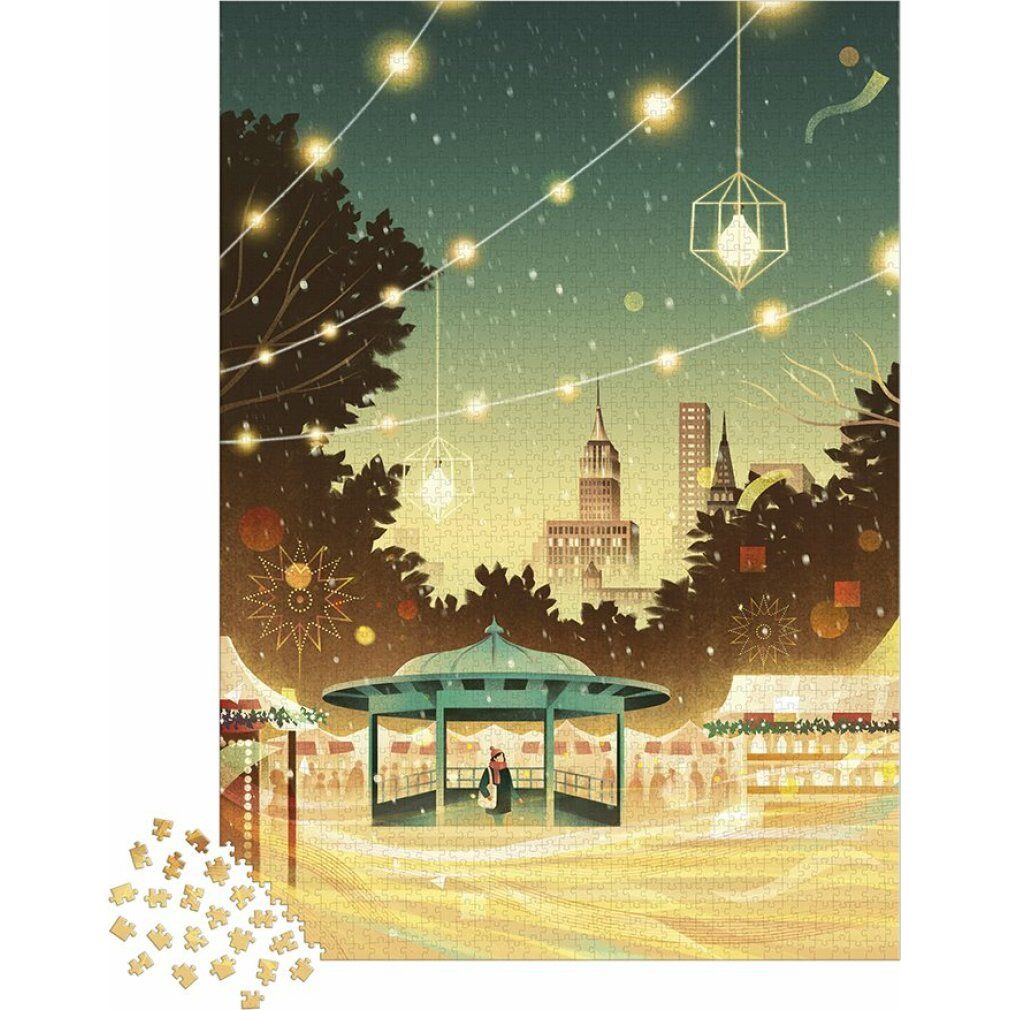 Janod Puzzle Puzzle New York Bustle 2000 Teile, Puzzleteile