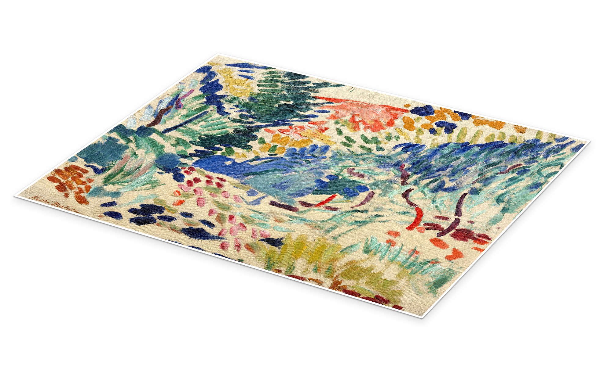 Posterlounge Poster Henri Matisse, Landschaft bei günstig online kaufen