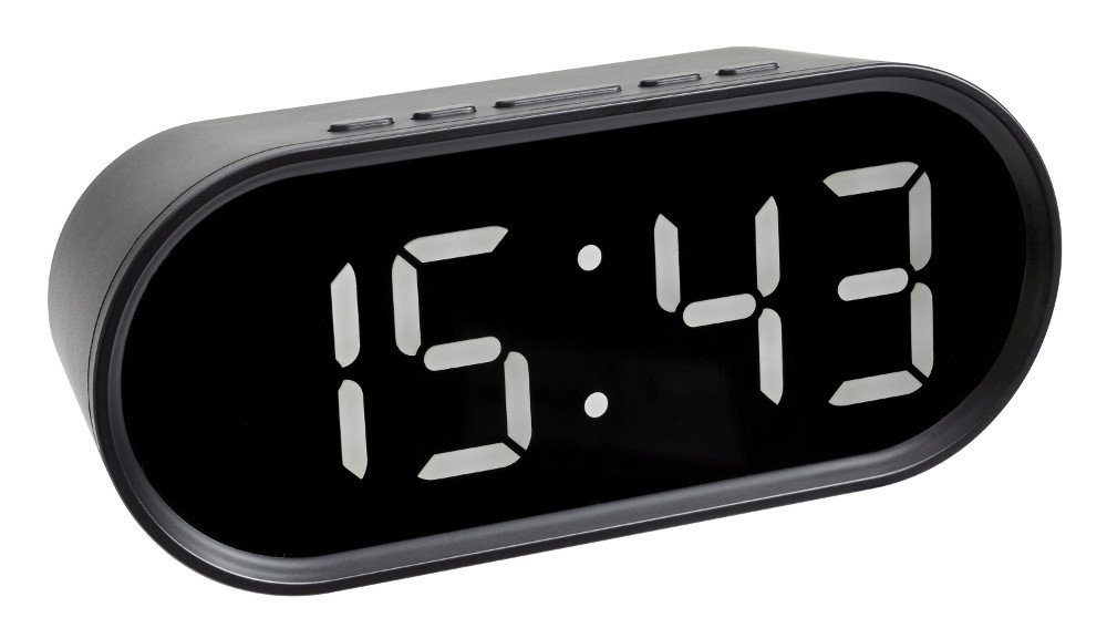 TFA Dostmann Quarzwecker Digitalwecker TFA 60.2025.01 Quarzuhr LED Leuchtzi günstig online kaufen