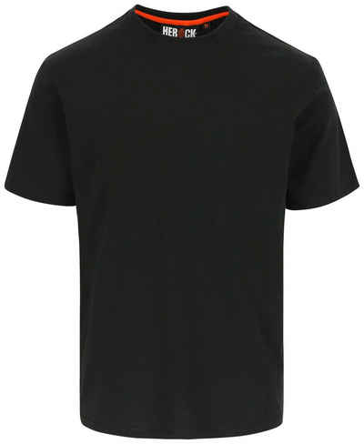 Herock T-Shirt »Argo T-Shirt Kurzärmlig« Kurze Ärmeln, angenehmes Tragegefühl mit Rippstrick-Kragen