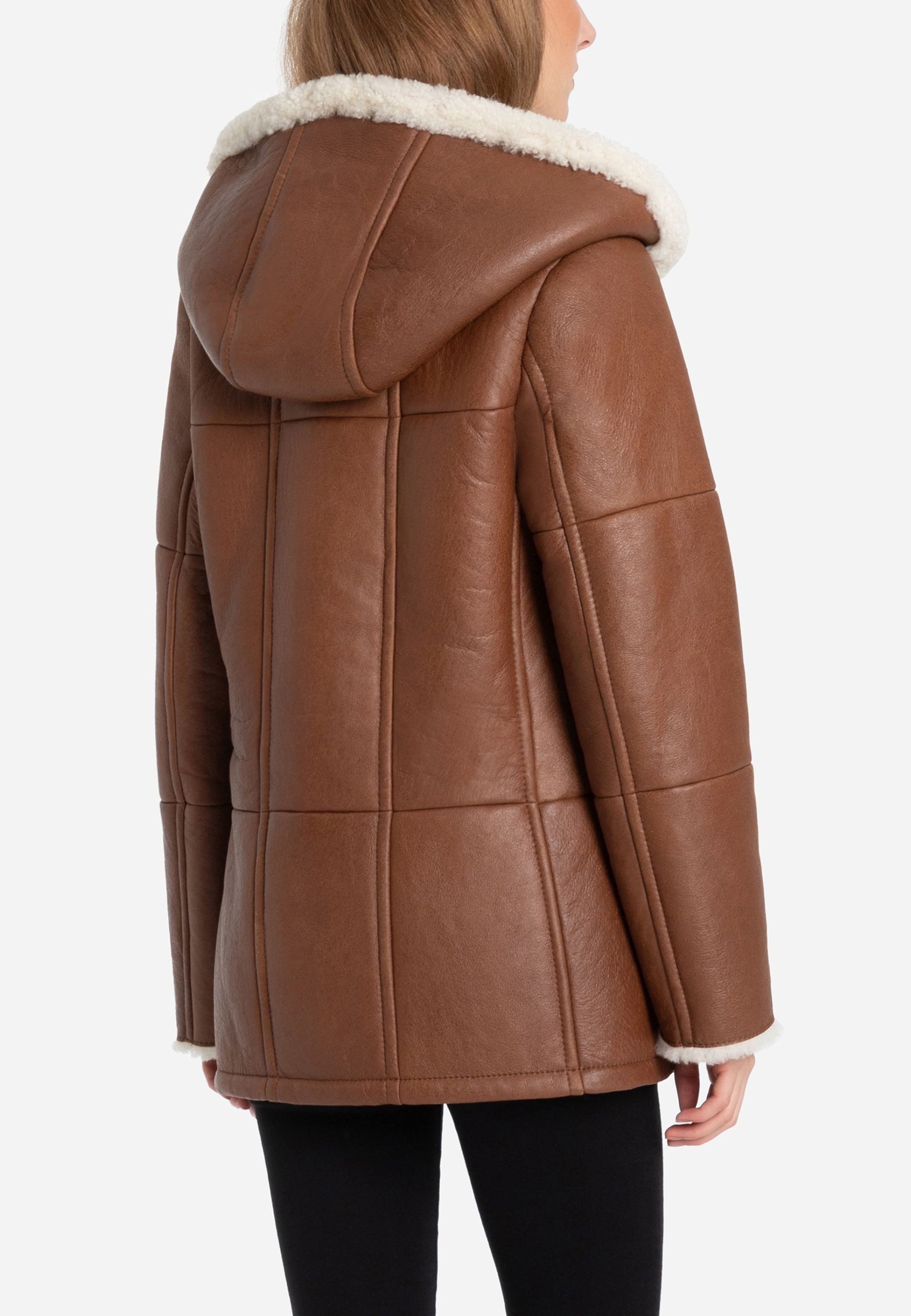 Valcuer 1887 Lederjacke Vivi VC (1-St) aus echtem Leder – Bild 4 von 5