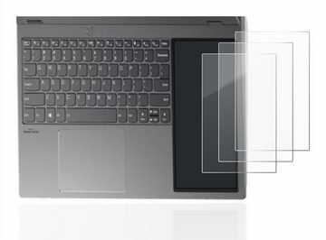 BROTECT flexible Panzerglasfolie für Lenovo ThinkBook Plus Gen 3 (Unteres Display), Displayschutzglas, 3 Stück, Schutzglas Glasfolie klar