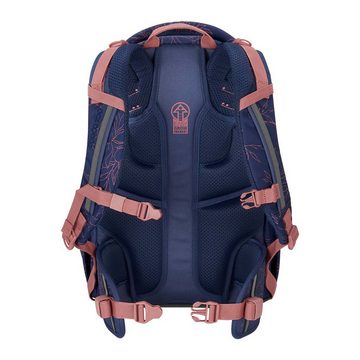 coocazoo Schulranzen Schulrucksack-Set JOKER Sweet Rose 2-teilig (Rucksack, Mäppchen), ergonomisch, Körpergröße: 135 - 180 cm, reflektiert