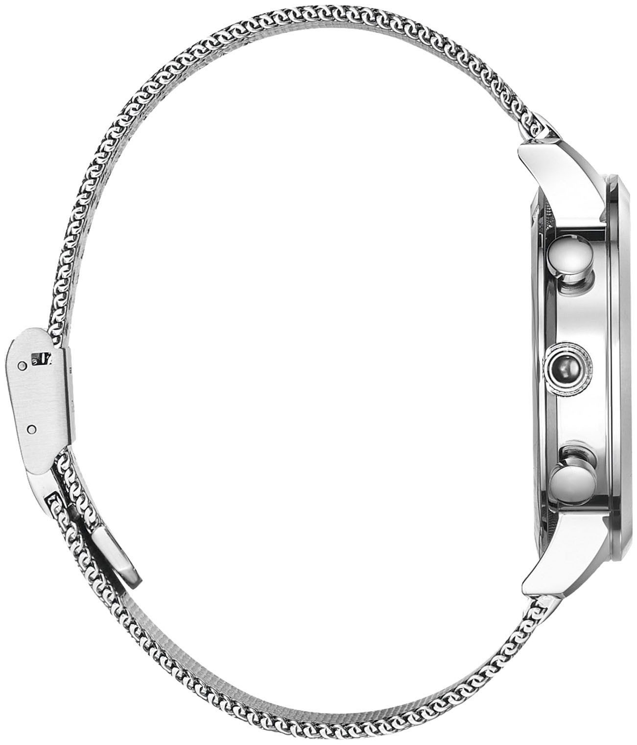 THOMAS SABO Chronograph ARIZONA SPIRIT WA0366-201-215-42 MM, Quarzuhr, Armbanduhr, Herren, Datum, Stoppfunktion, Hämatit-Steine